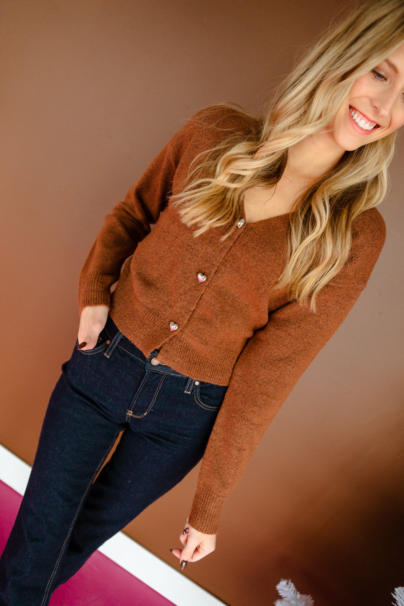 Laura Button Up Cardigan