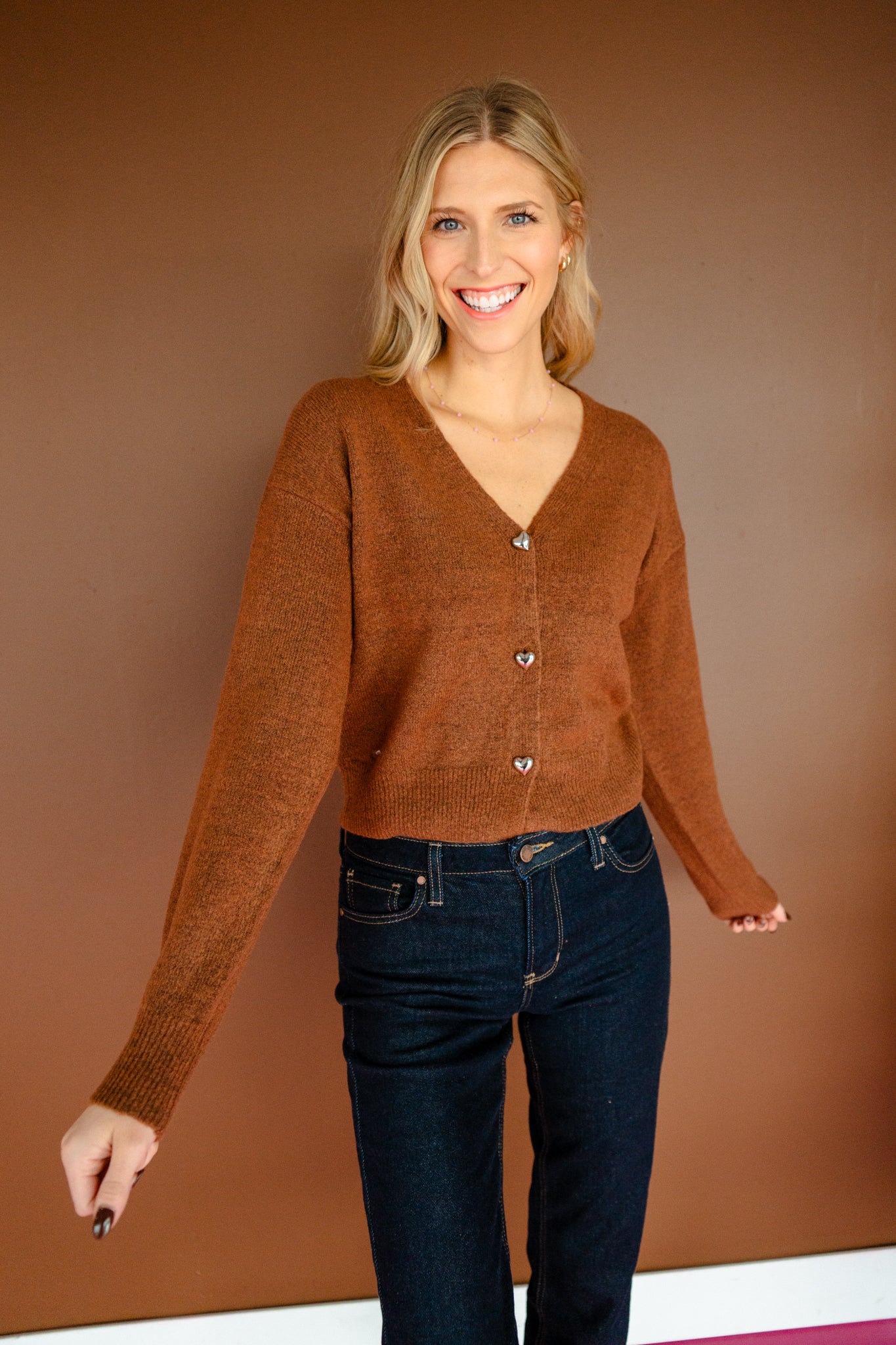 Laura Button Up Cardigan