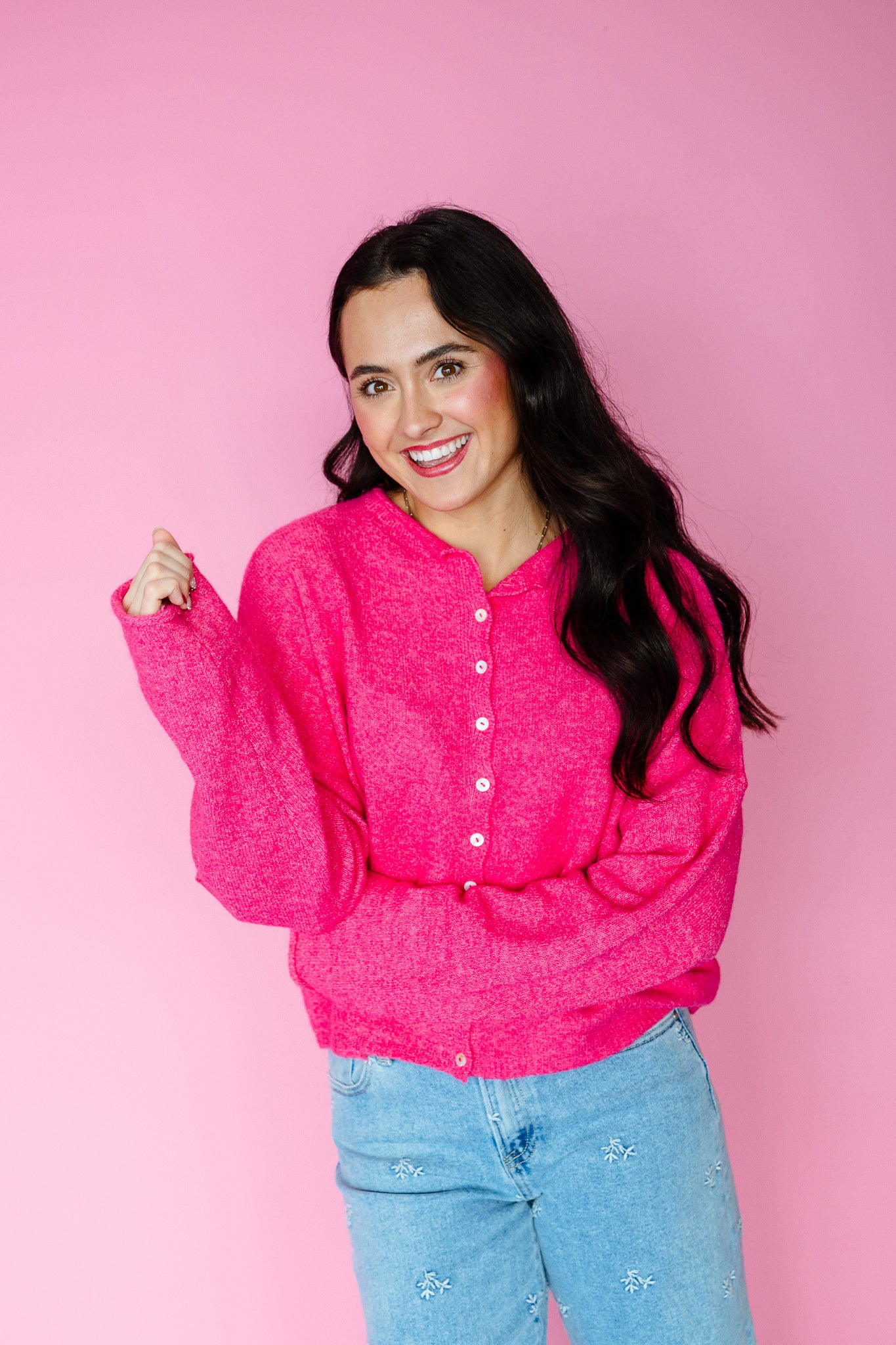 Millicent Button Down Sweater