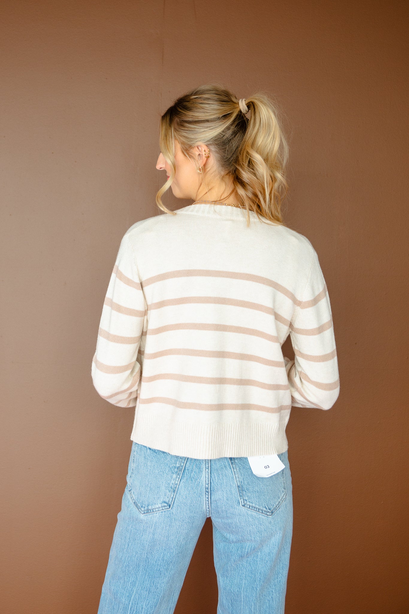 Serenity Tank + Cardigan Set - Oatmeal + Beige