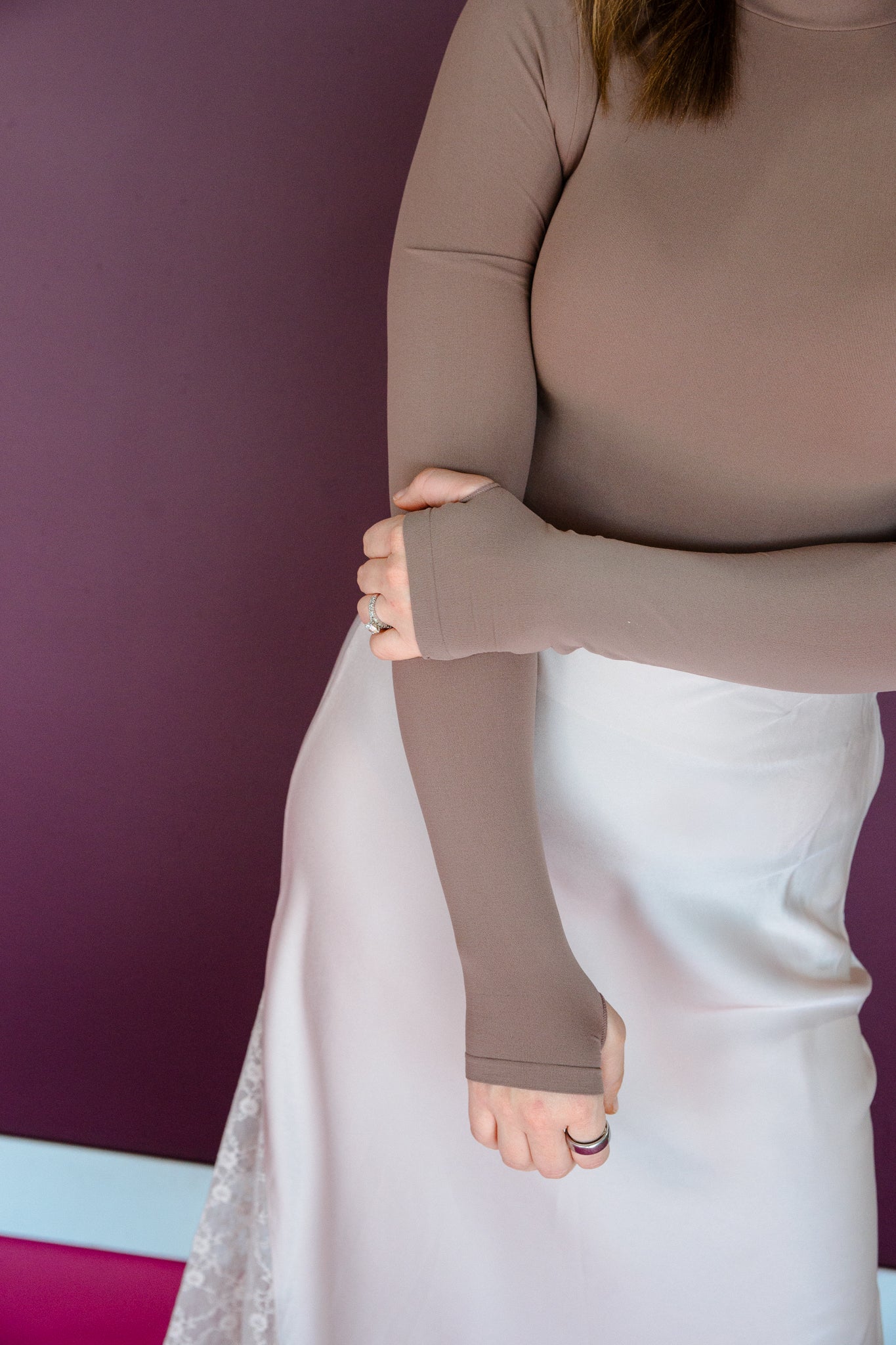 Perry Seamless Turtleneck Bodysuit