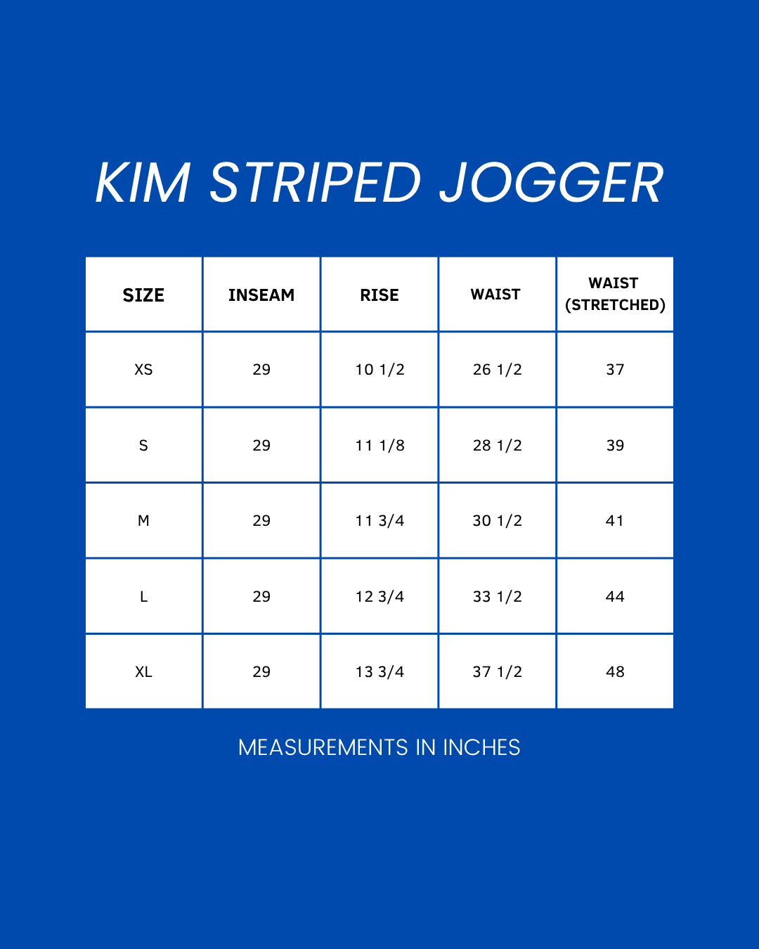 [MyEllement x Kim Jensen] Kim Striped Jogger