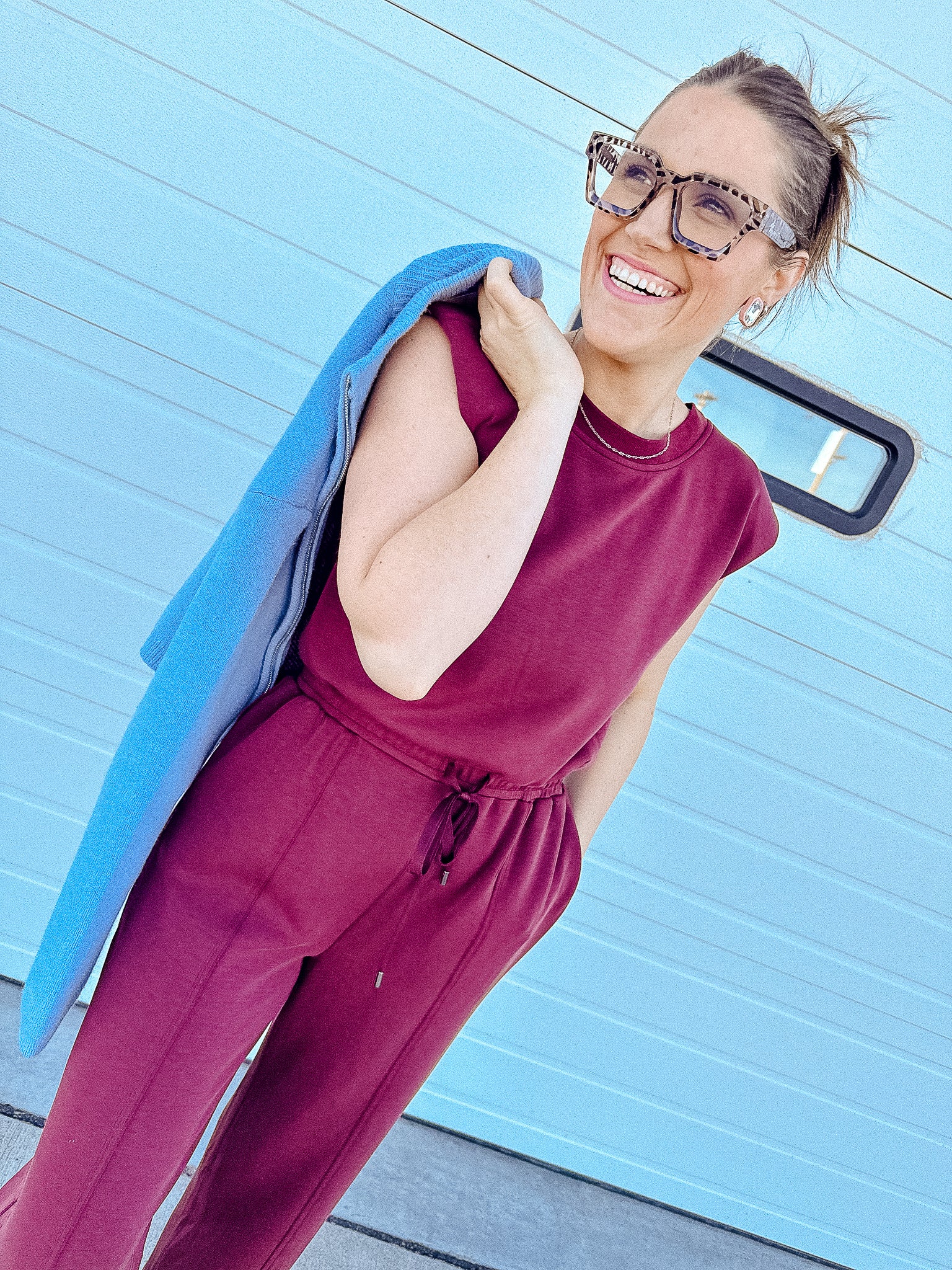 Heather Sleeveless Jumpsuit