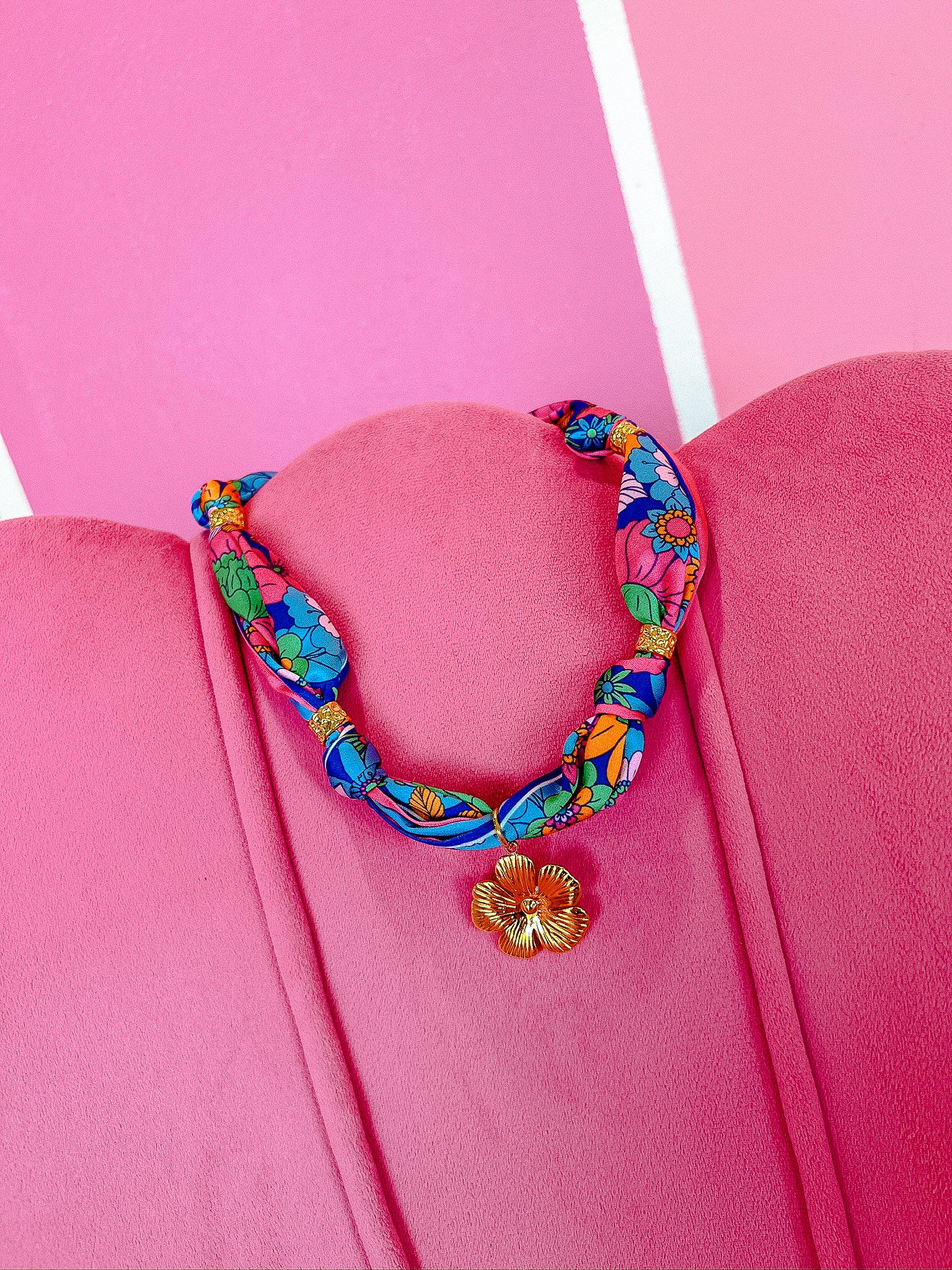 Make A Statement Scarf Necklace