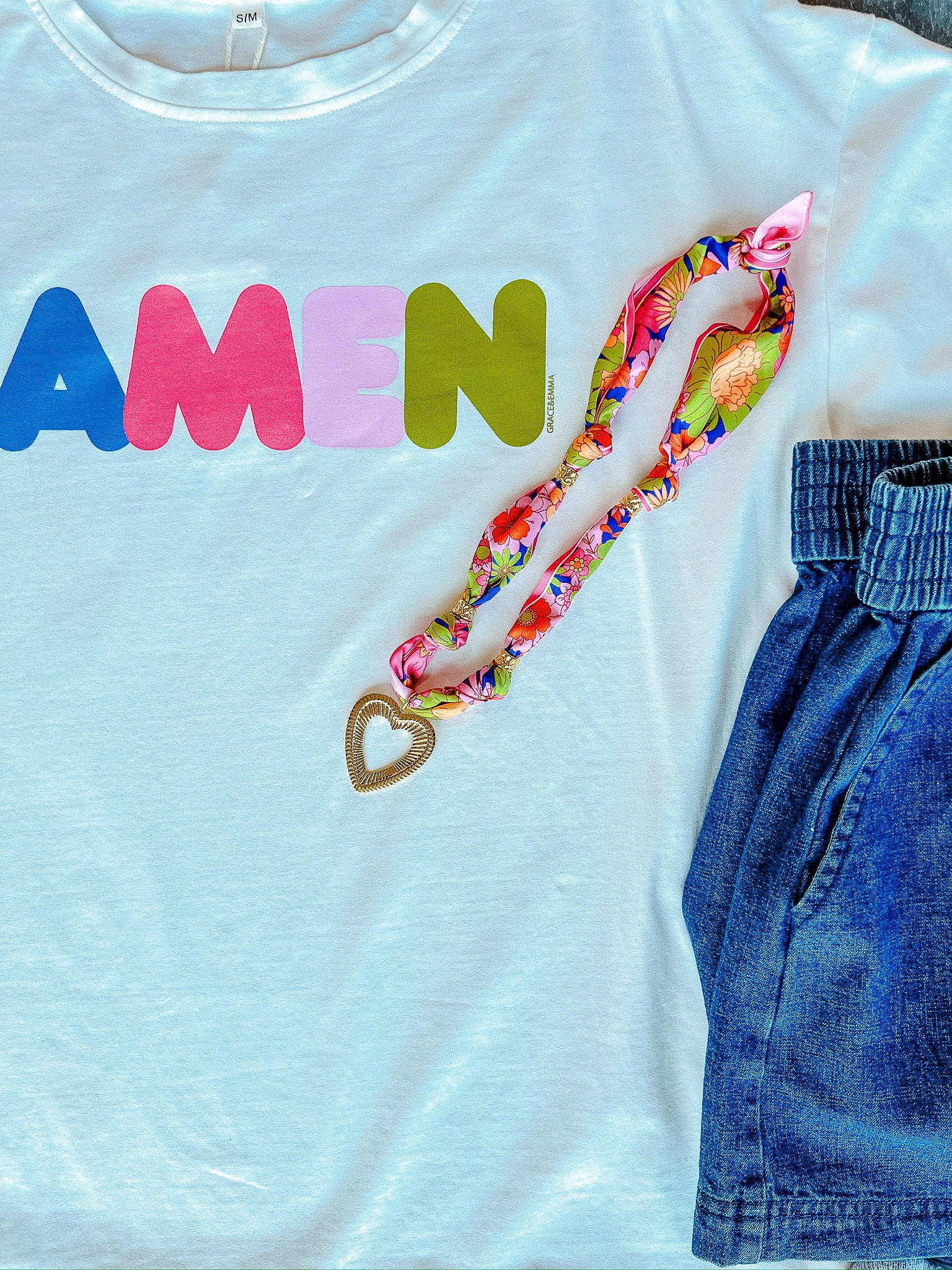 Make A Statement Scarf Necklace