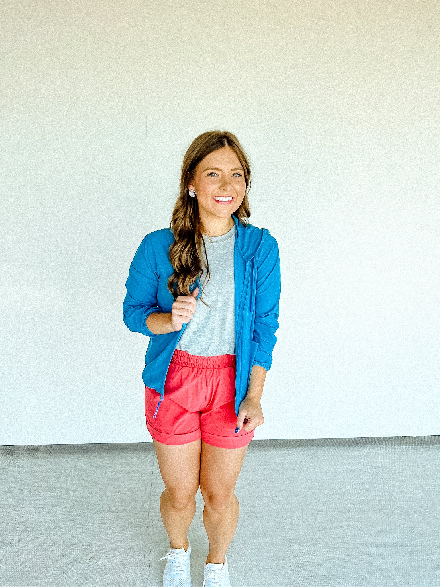 Leilani Running Jacket - Turquoise