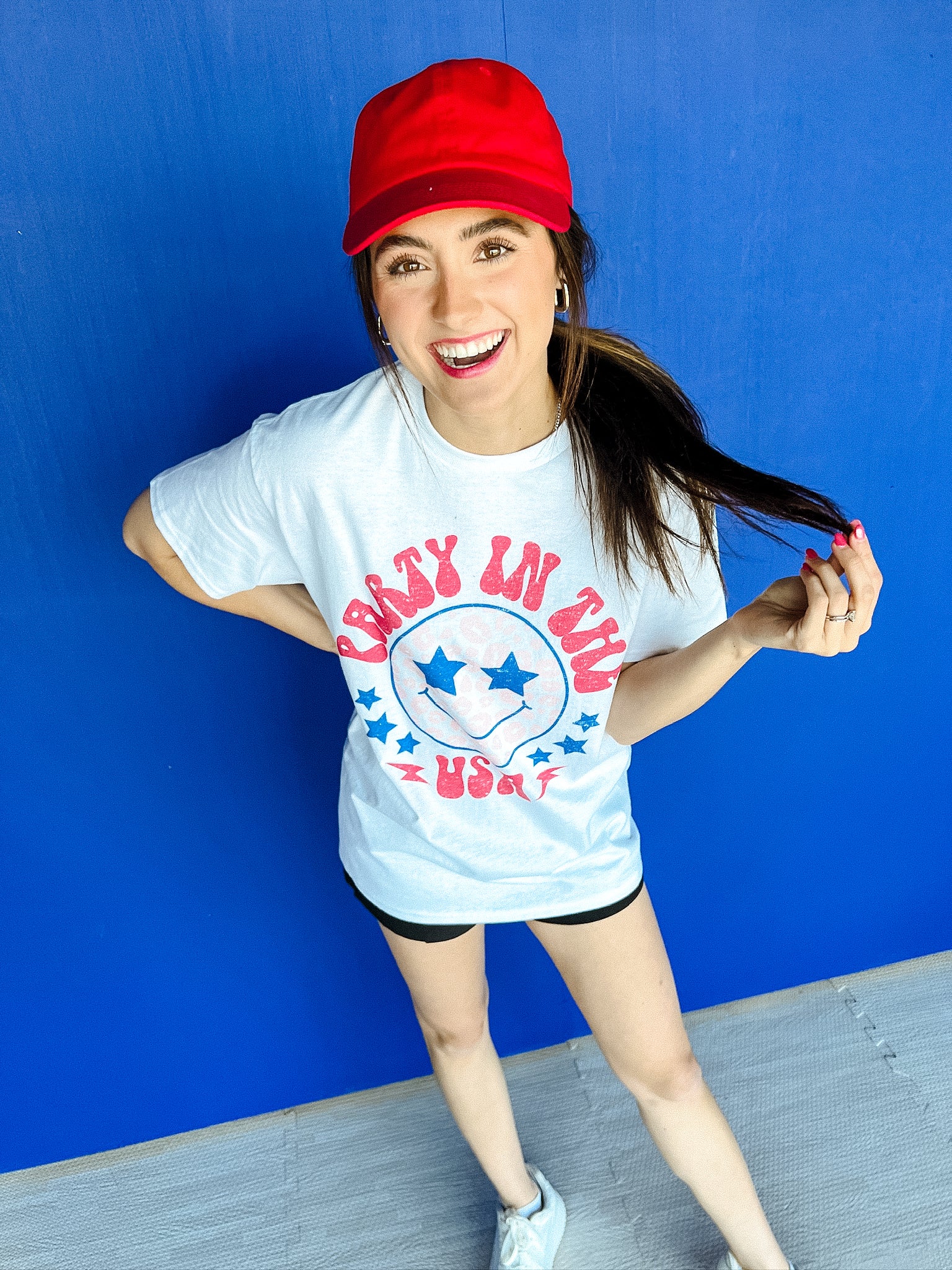 Party In The USA Tee - White