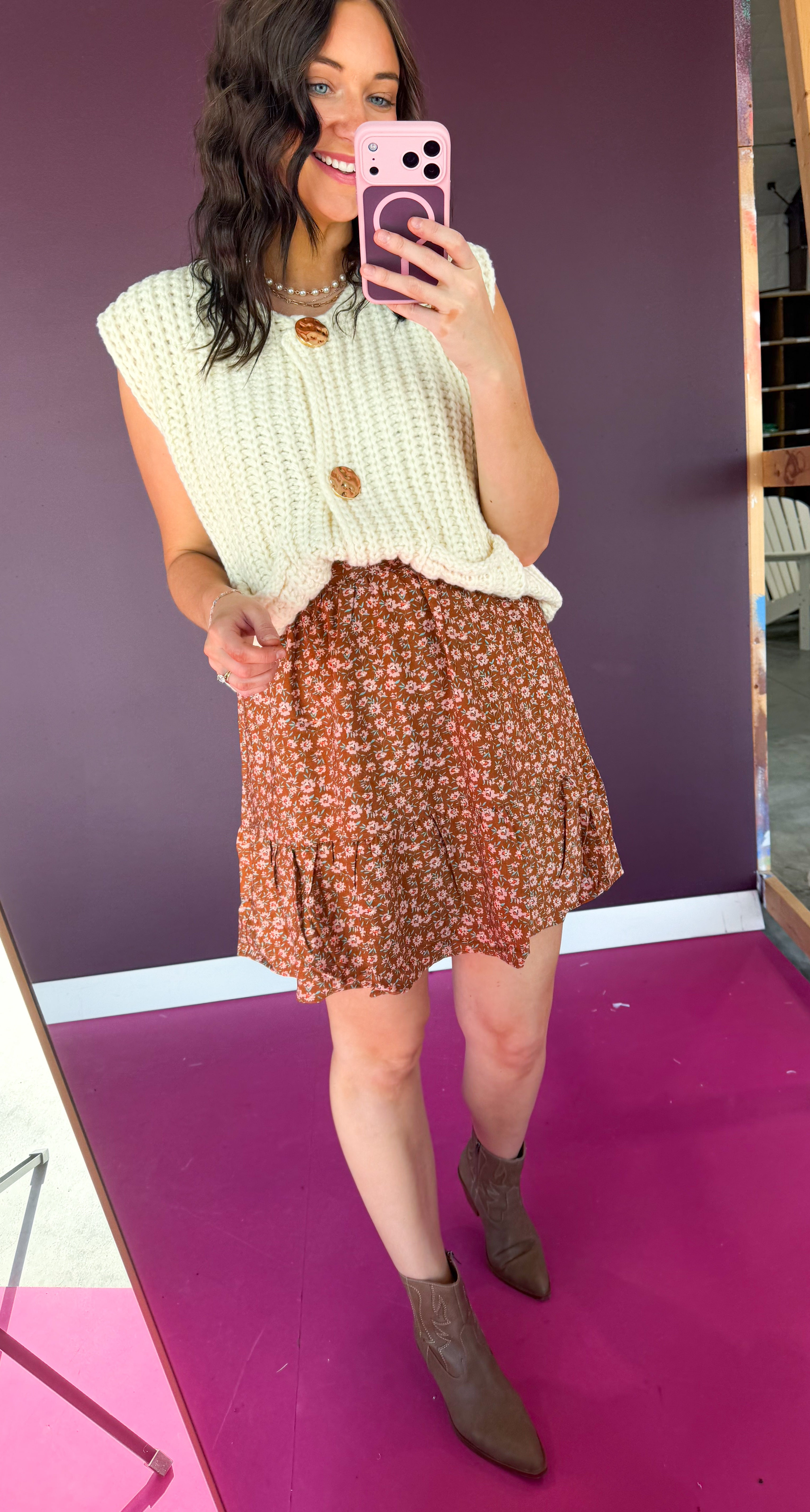 Mattie Chunky Sweater Vest