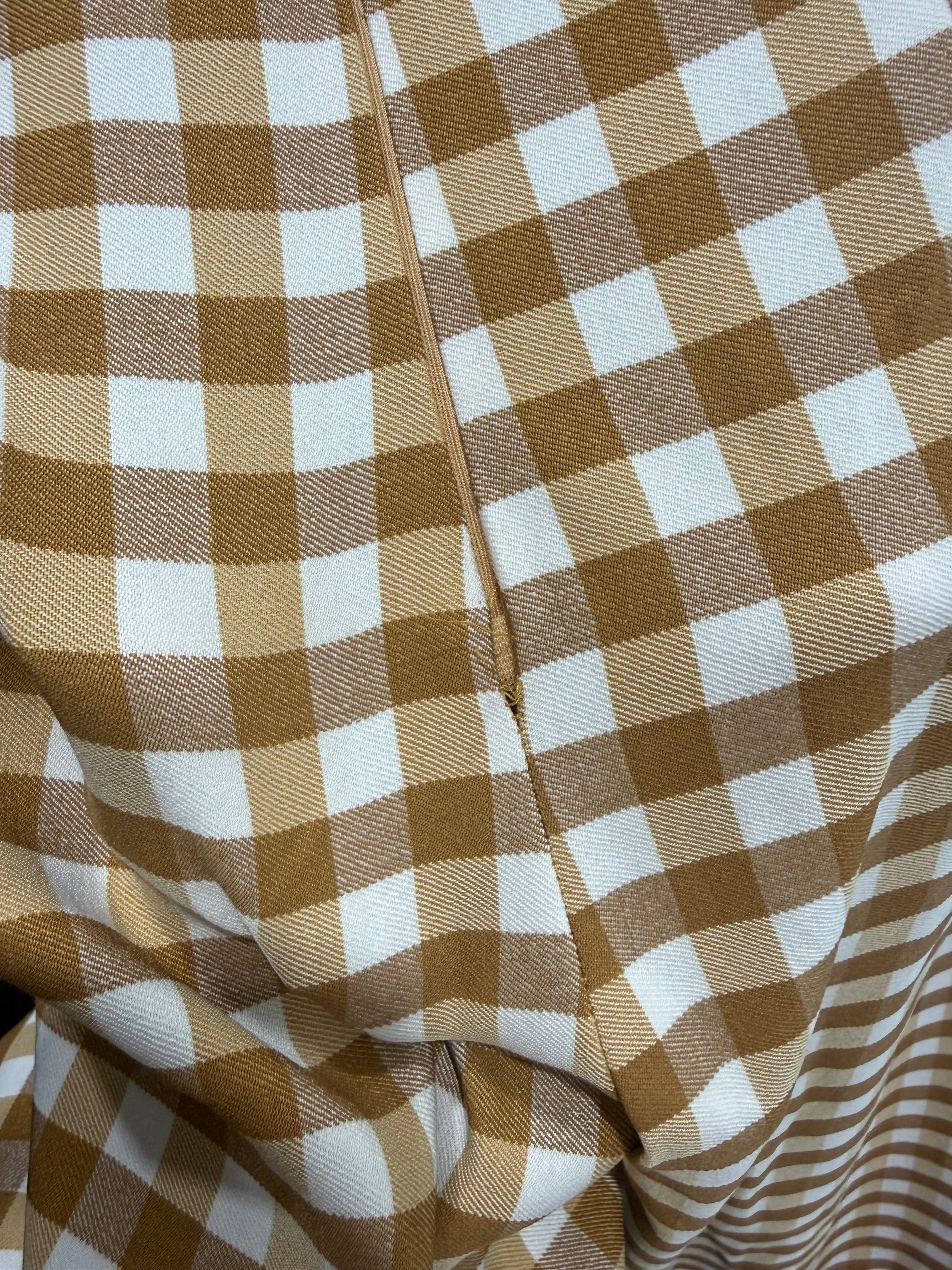[Defect Sale] Poppy Gingham Ruffle Pants - MED