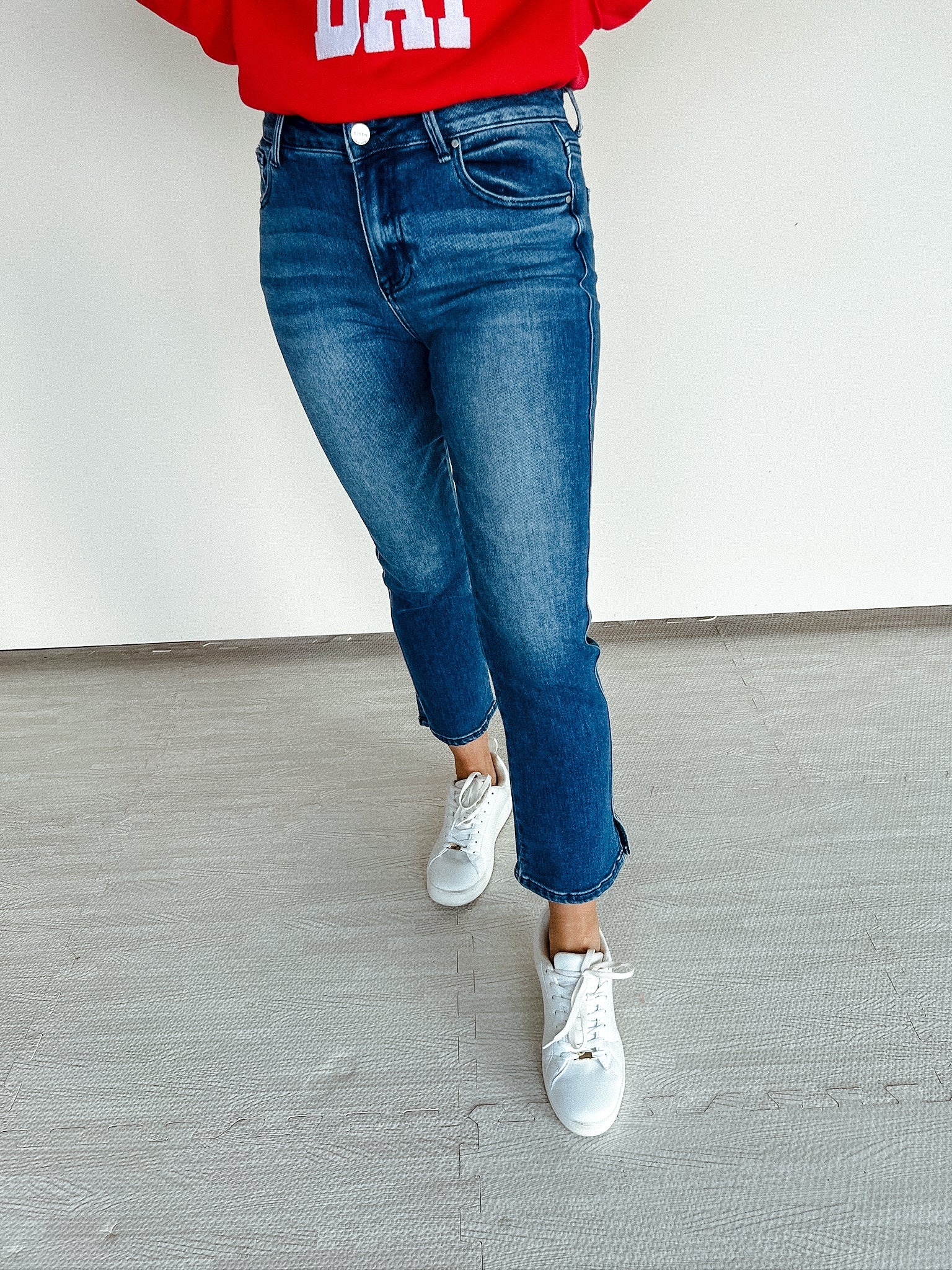 Adele Risen Straight Leg Jeans - Summer Denim