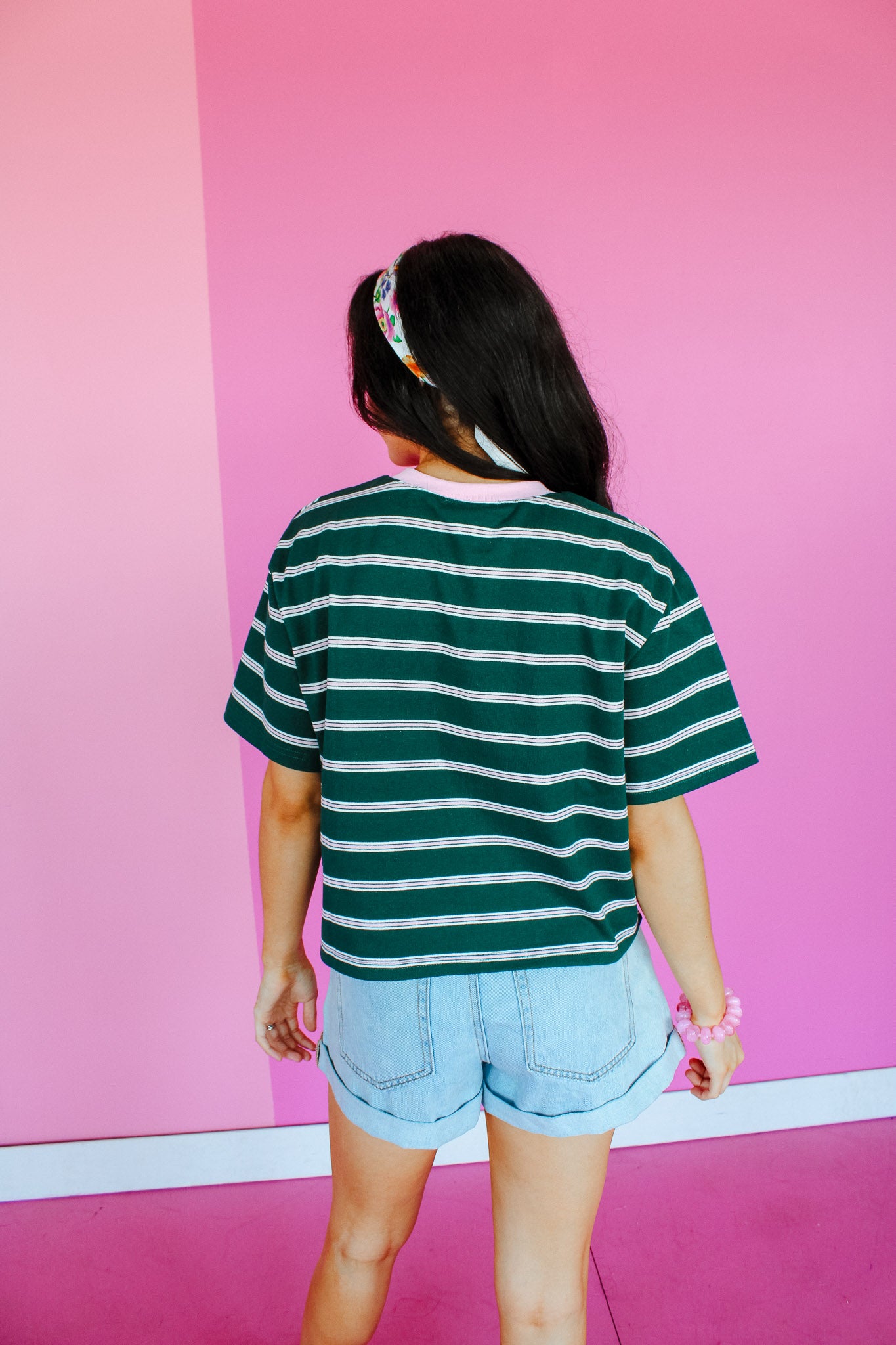 Adriane Striped Tee