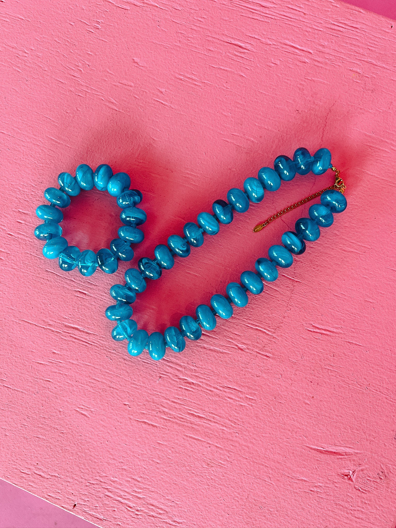[Treasure Jewels] Sugar Beads Necklace + Bracelet Set