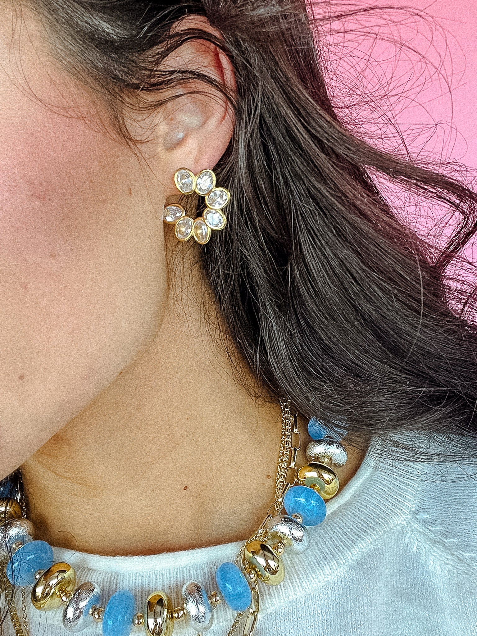 [Treasure Jewels] All That Glam Earrings - Gold