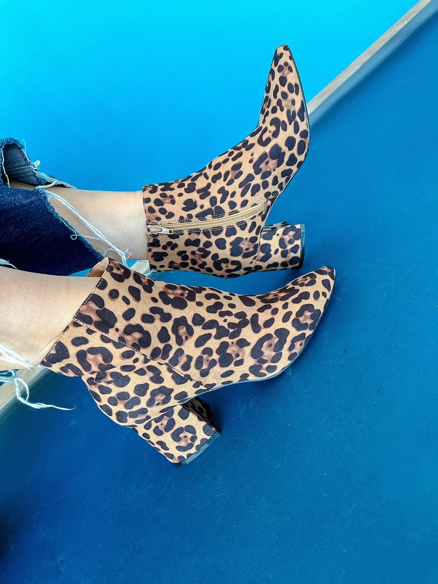 Randi Ankle Booties - Leopard