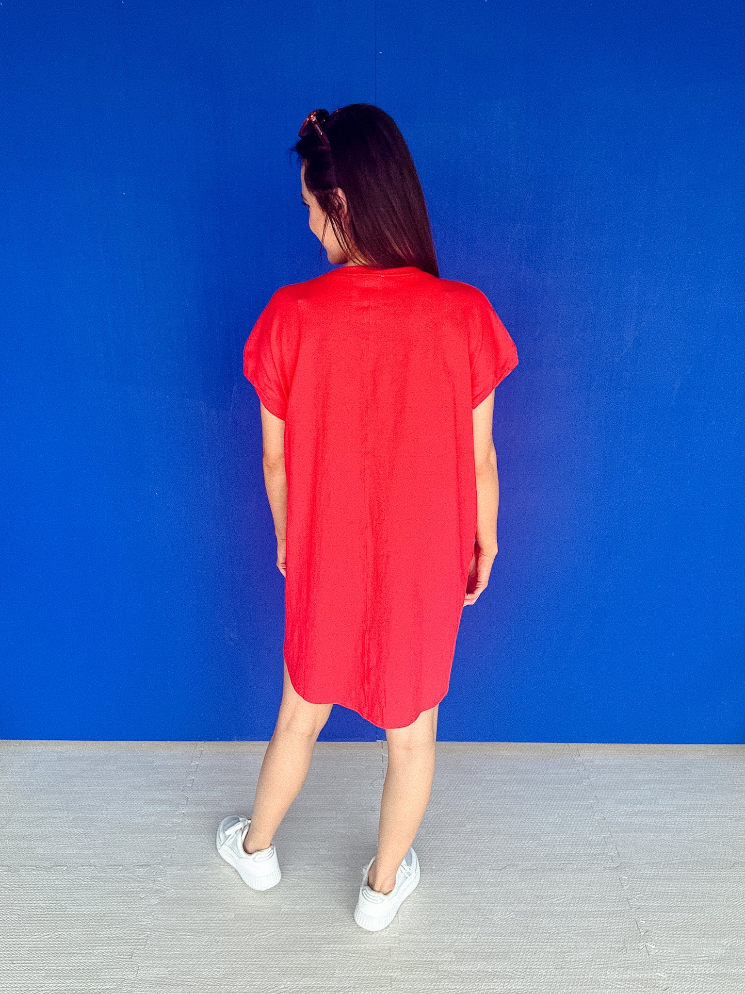 Melody Mini Dress - True Red
