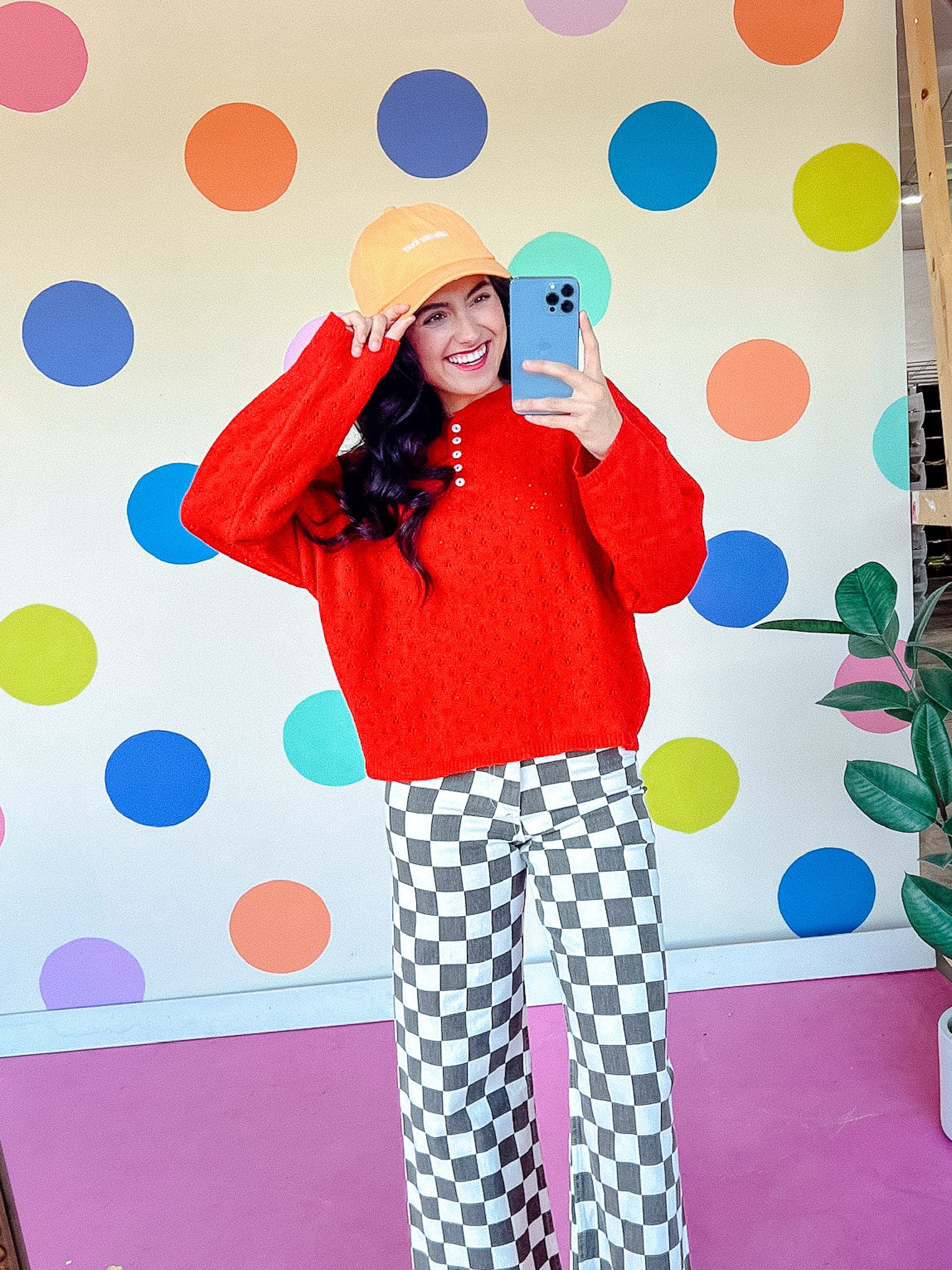 Sunshine Lover Hat - Tangerine