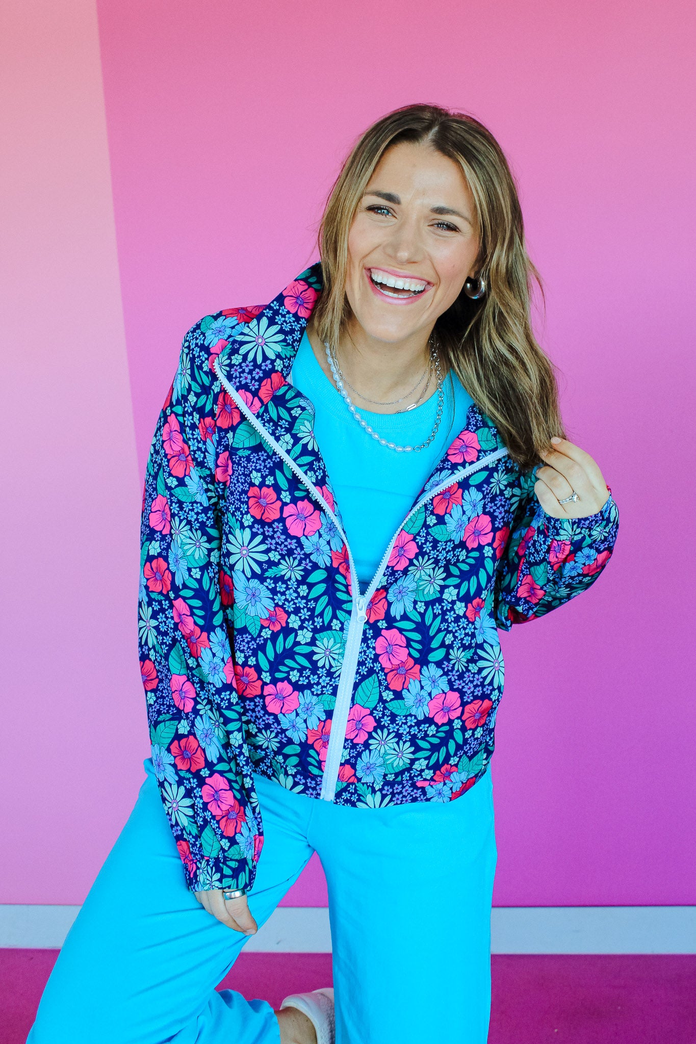 [Ellevate Basics] Lily Floral Jacket