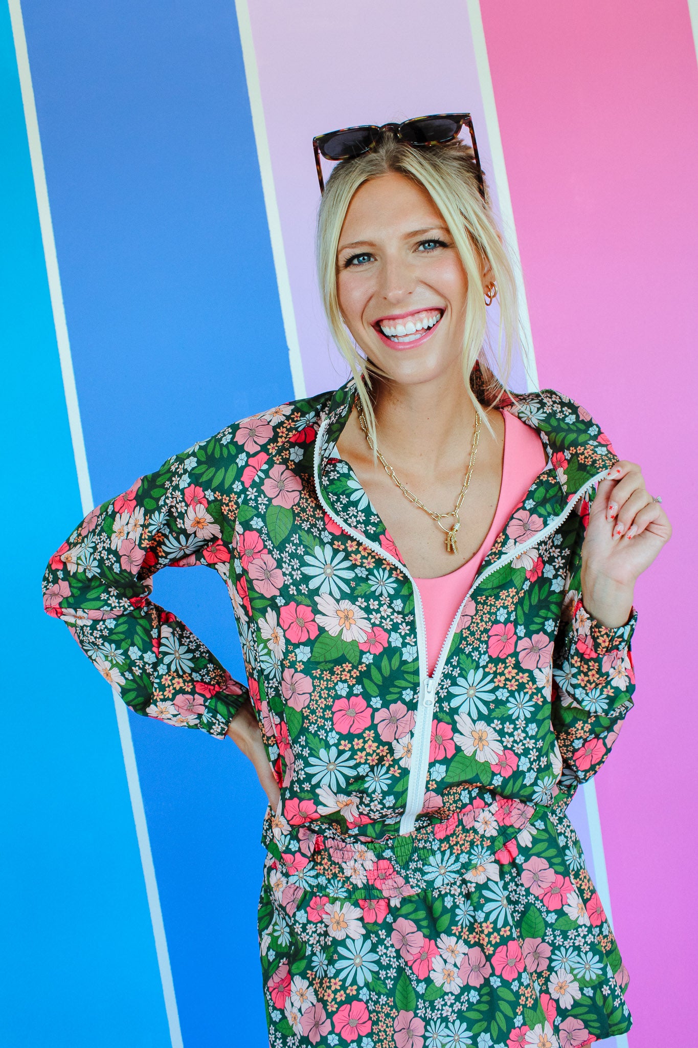 [Ellevate Basics] Lily Floral Jacket