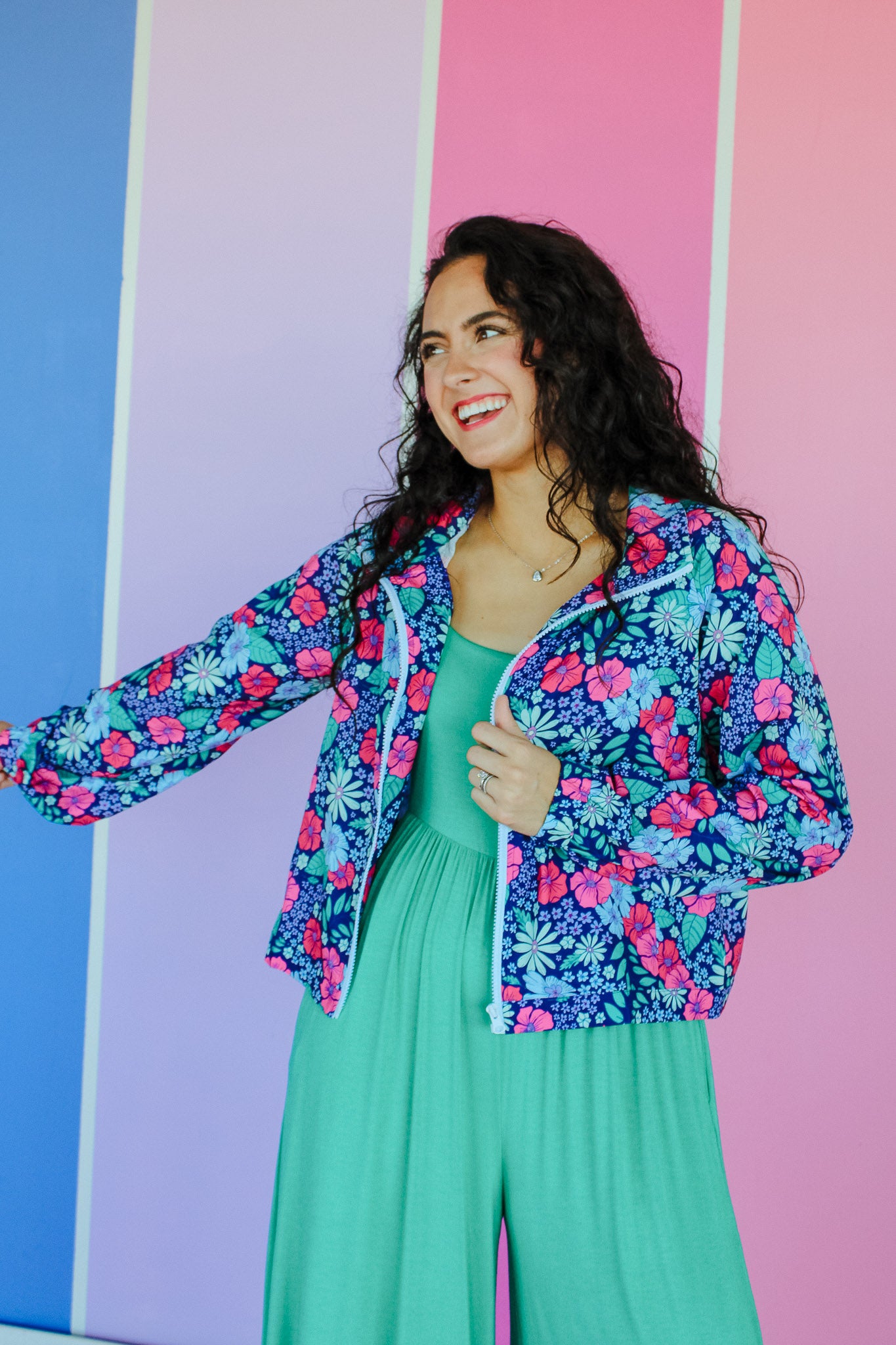 [Ellevate Basics] Lily Floral Jacket