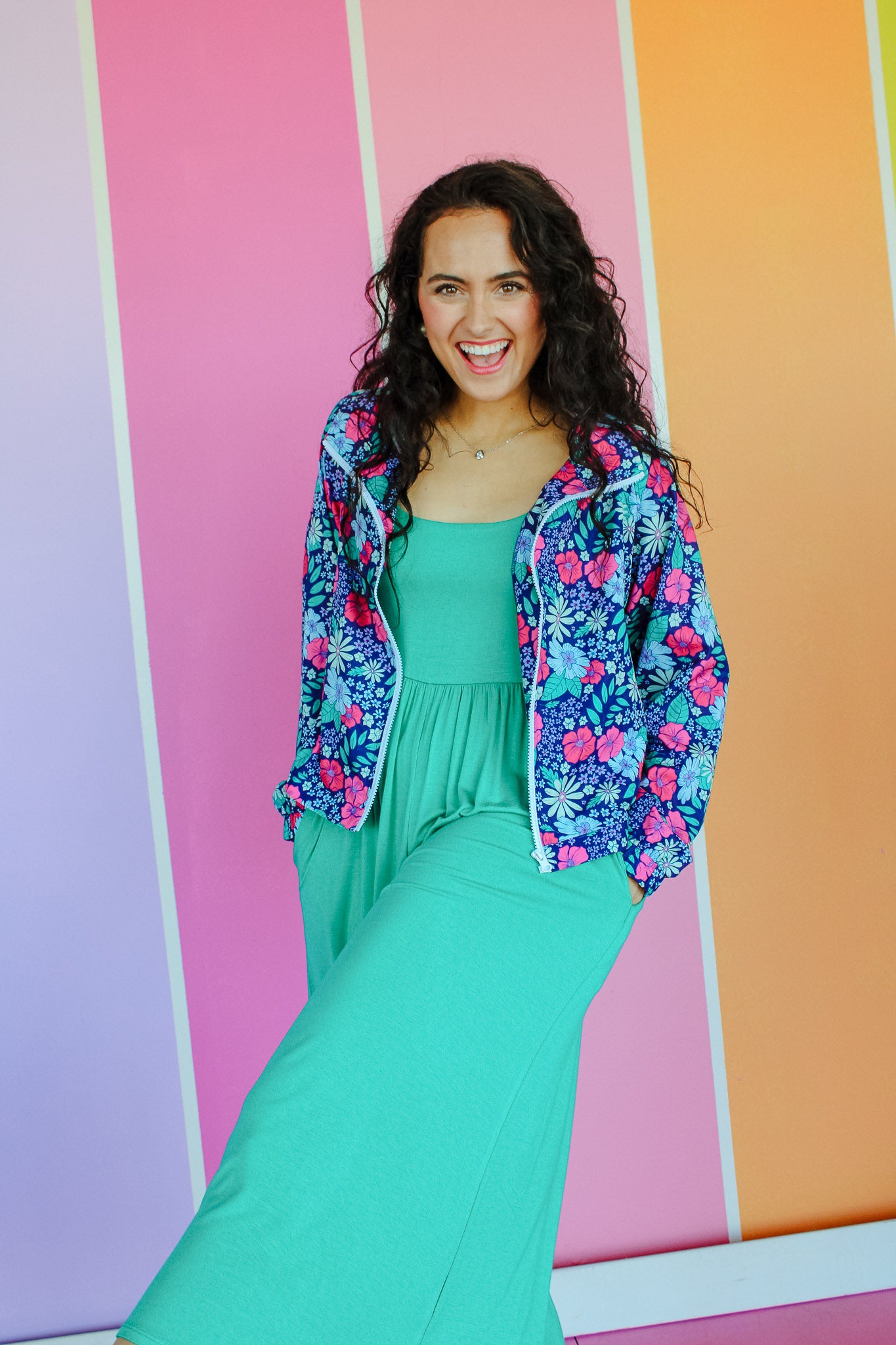 [Ellevate Basics] Lily Floral Jacket
