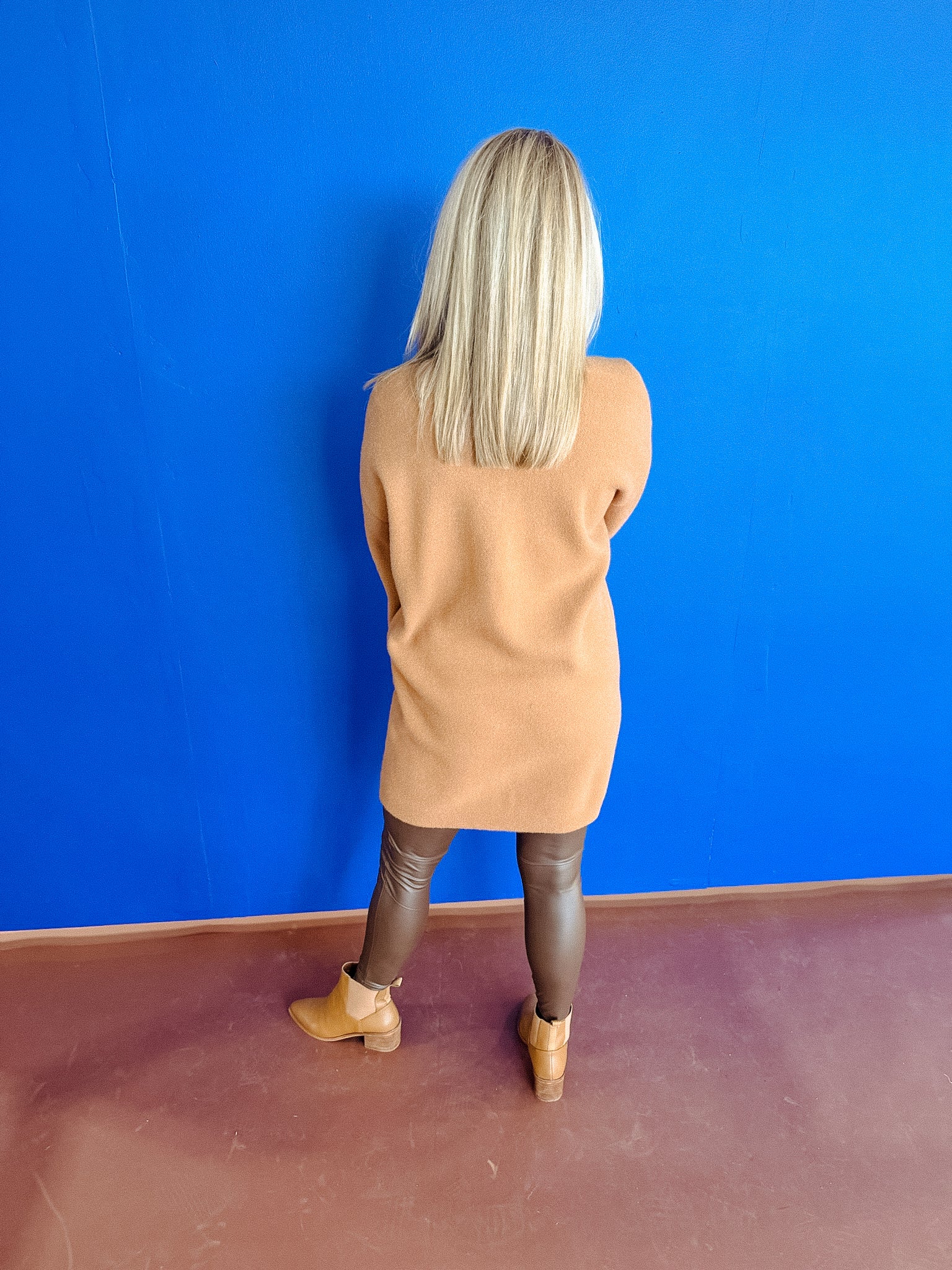 Millie Oversized Cardigan - Tan