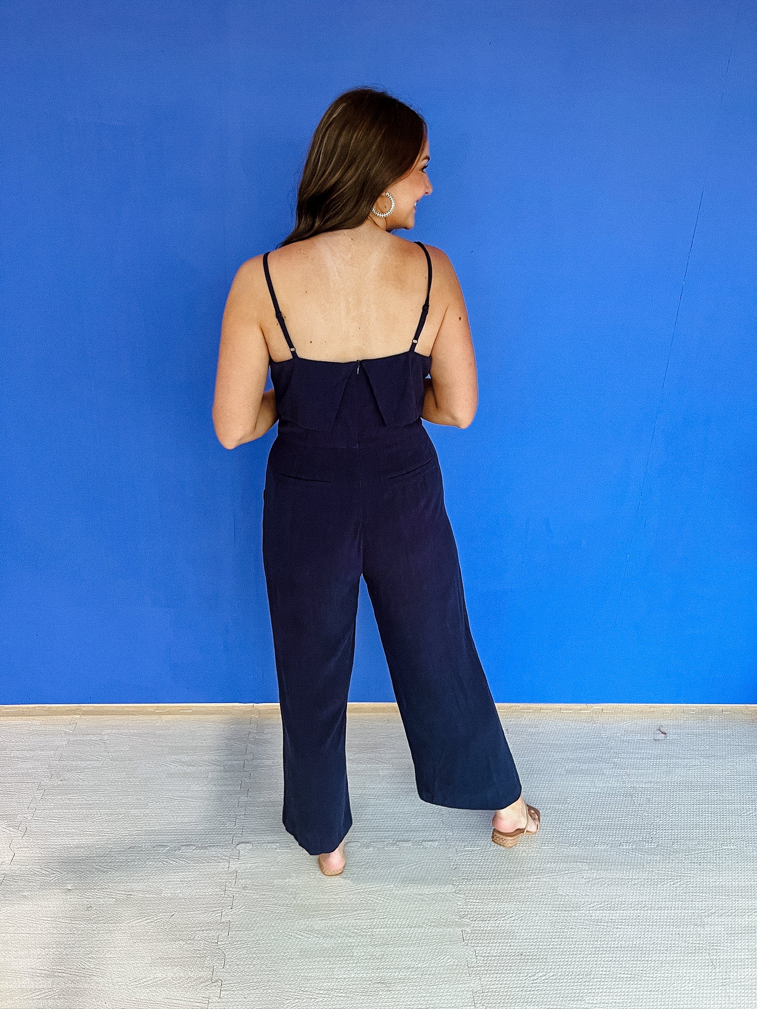 Arizona Jumpsuit - French Navy