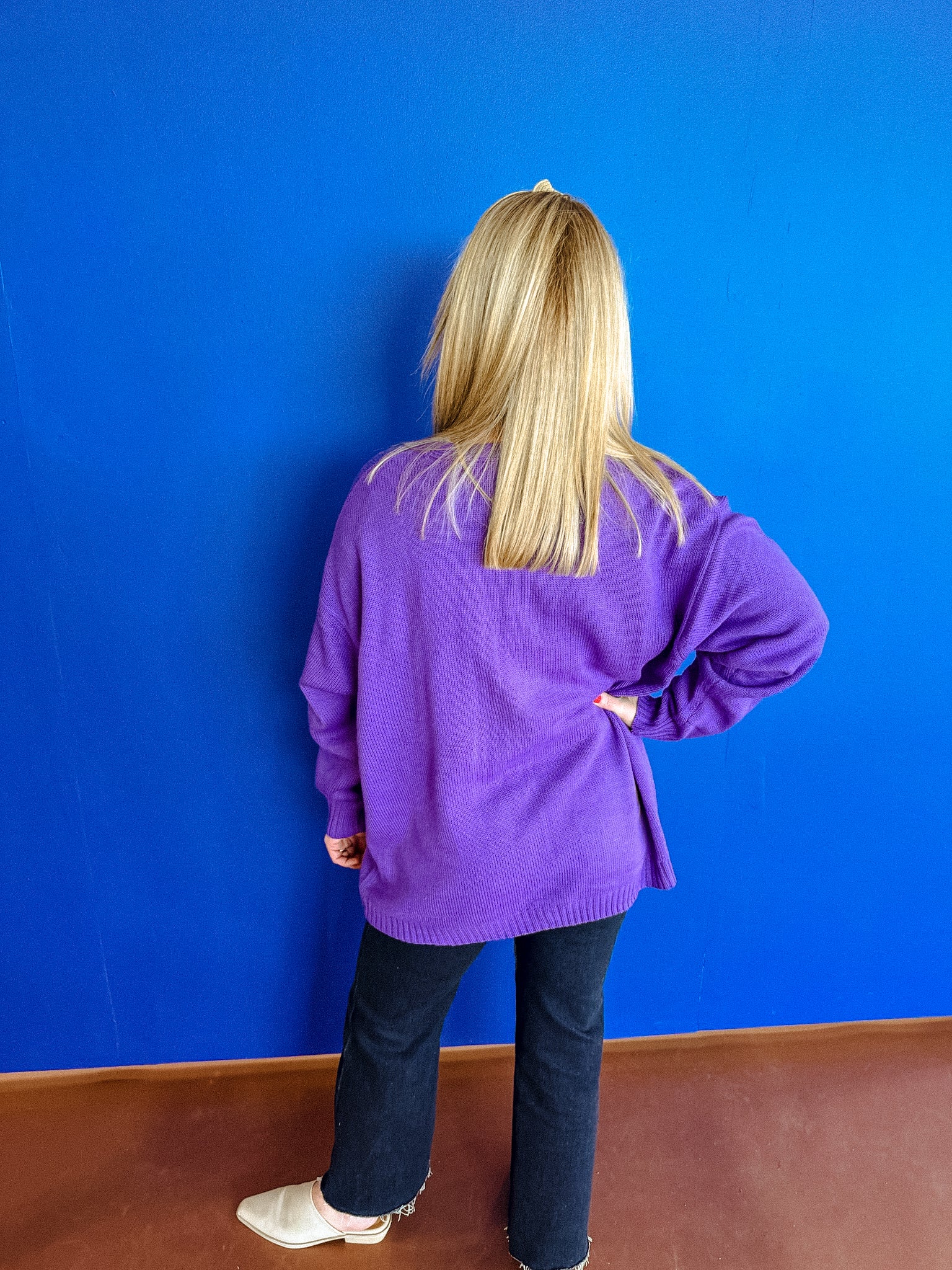 Libby Cardigan - Violet