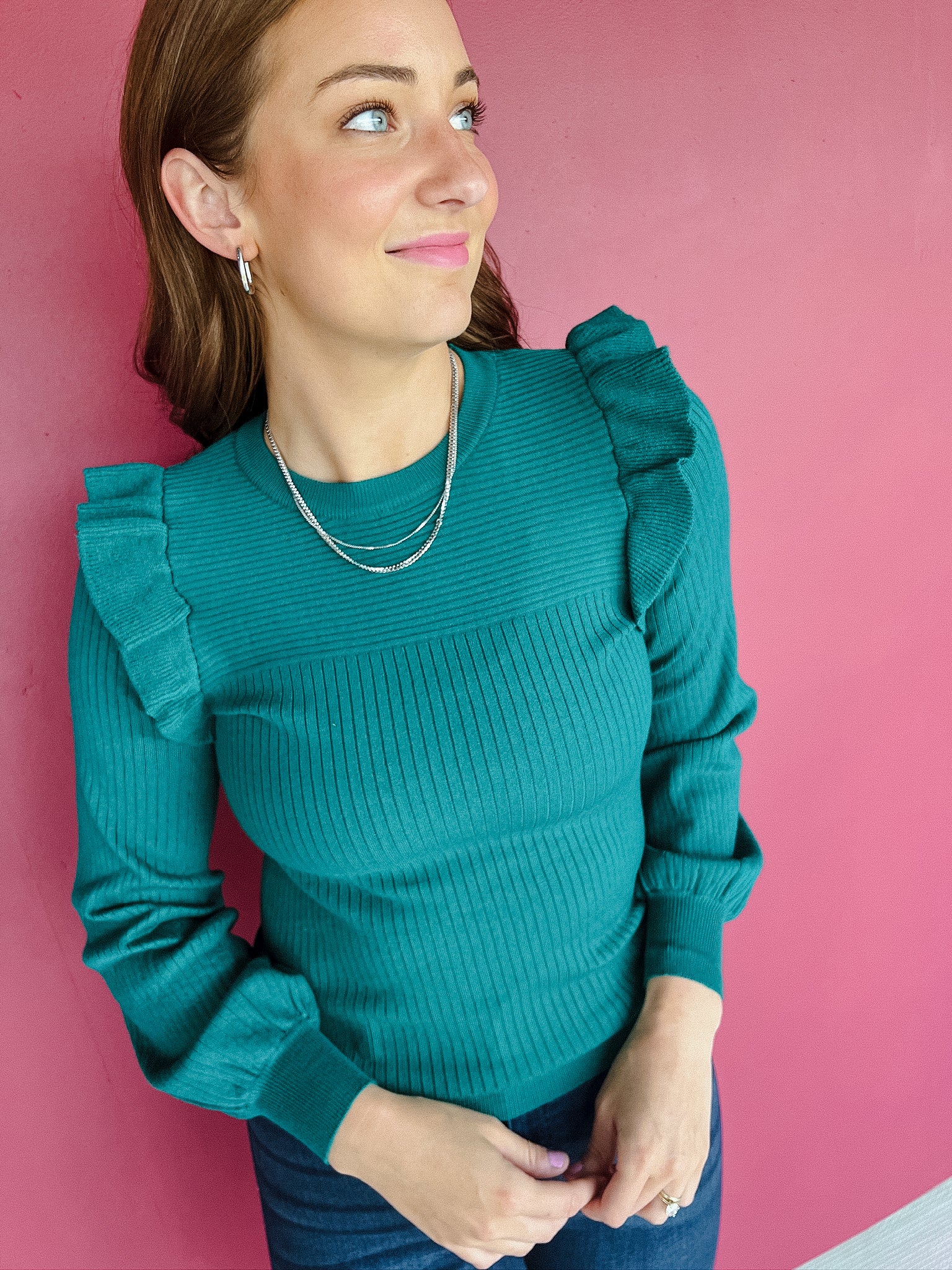 Bethany Sweater - Sea Green