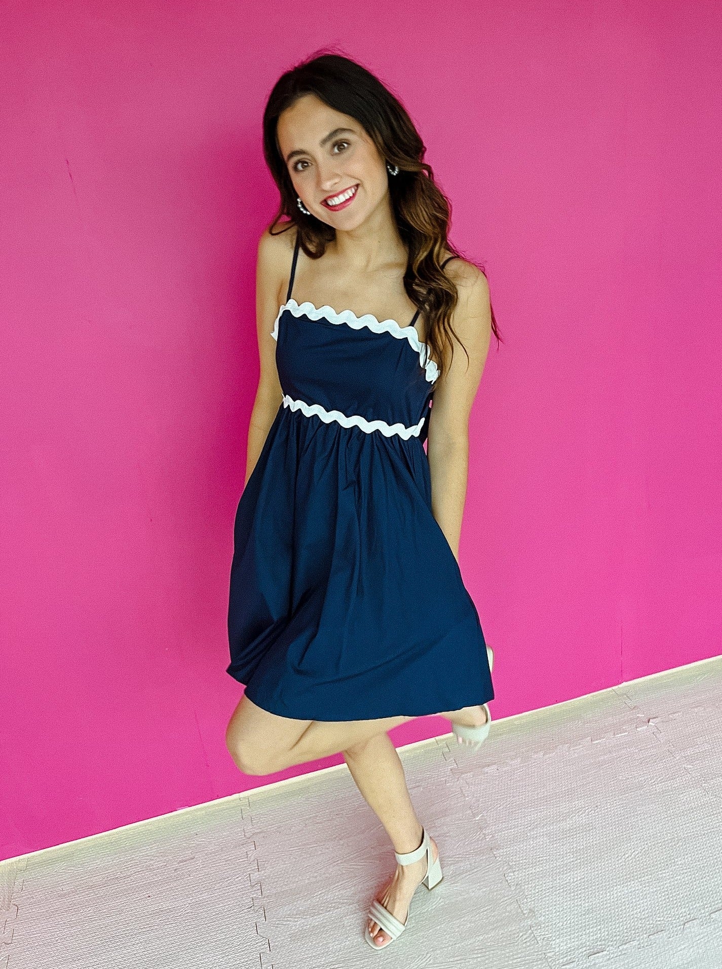 Ricky Mini Dress - Dark Navy