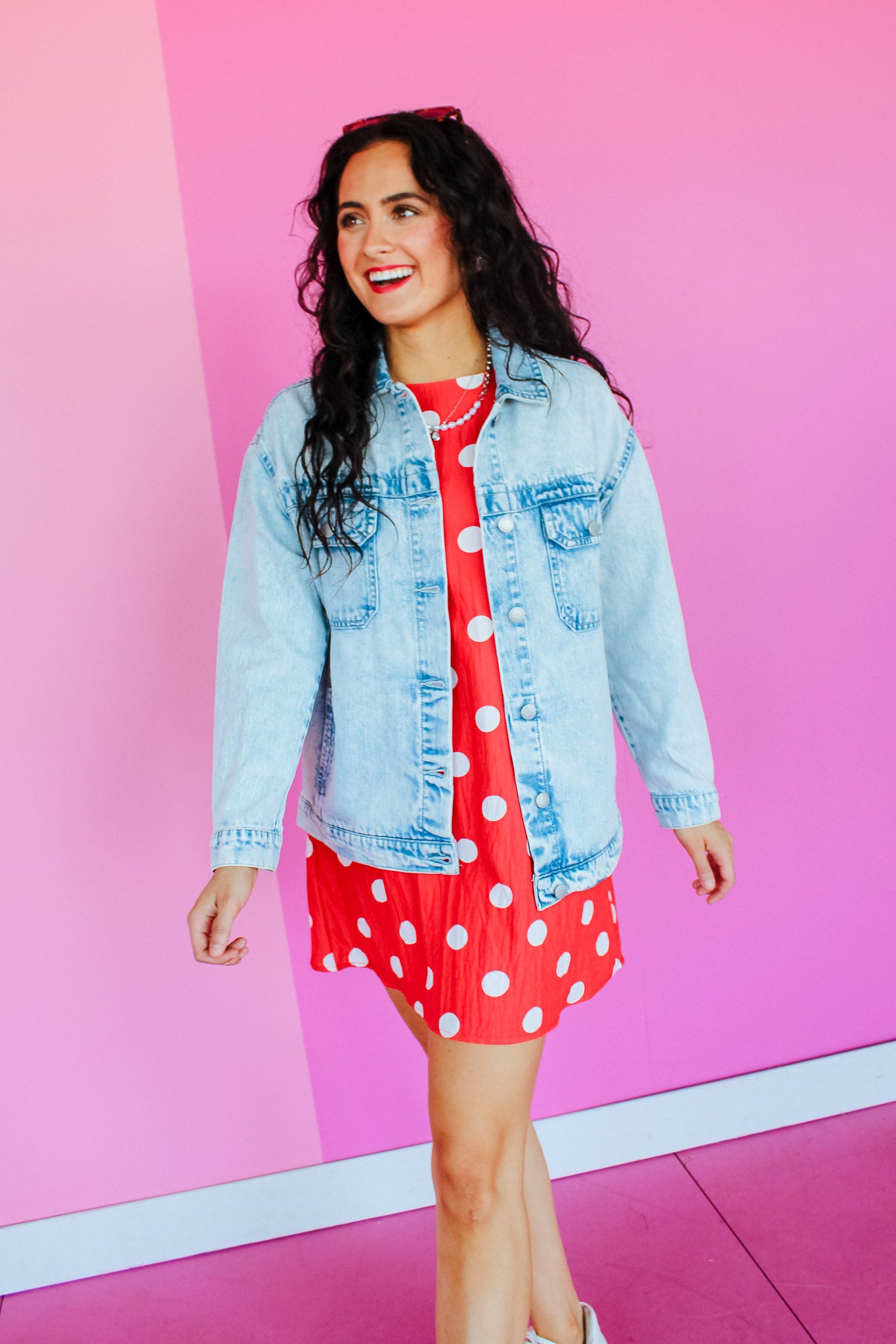 Casey Denim Jacket - Light Acid Wash