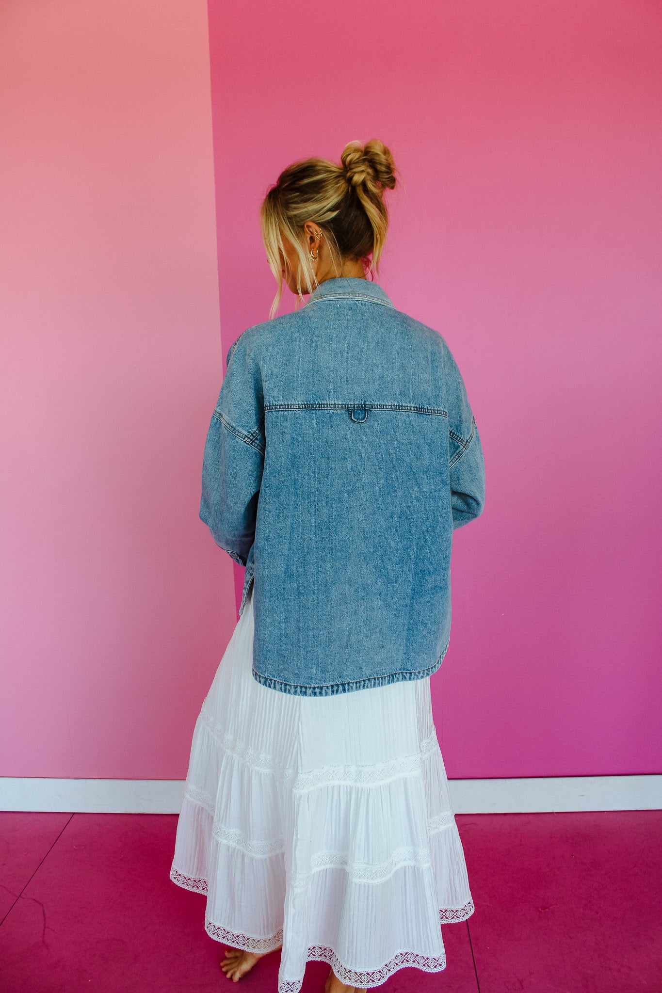 Main Street Denim Jacket - Light Wash