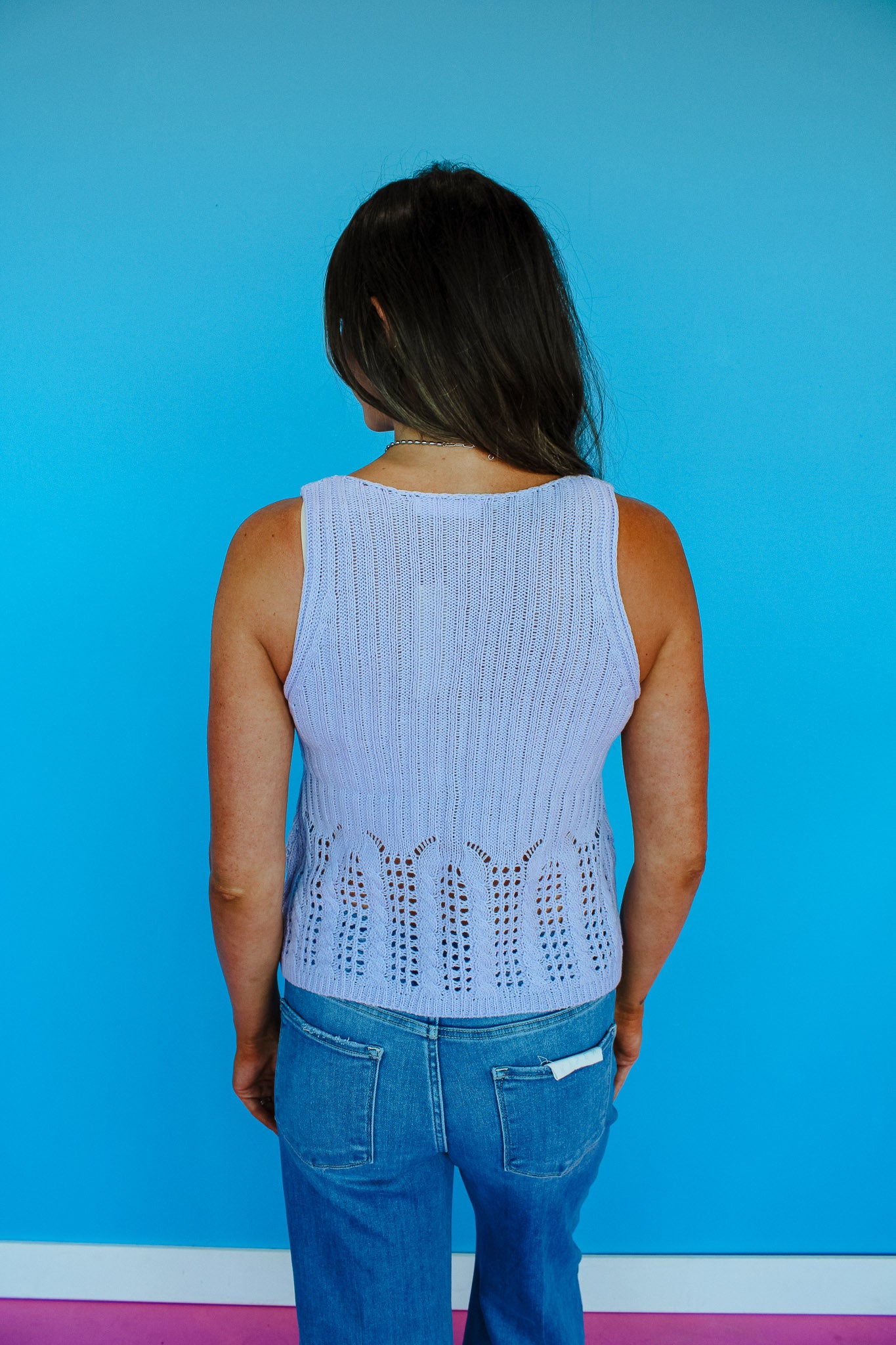 Regina V-Neck Sleeveless Sweater