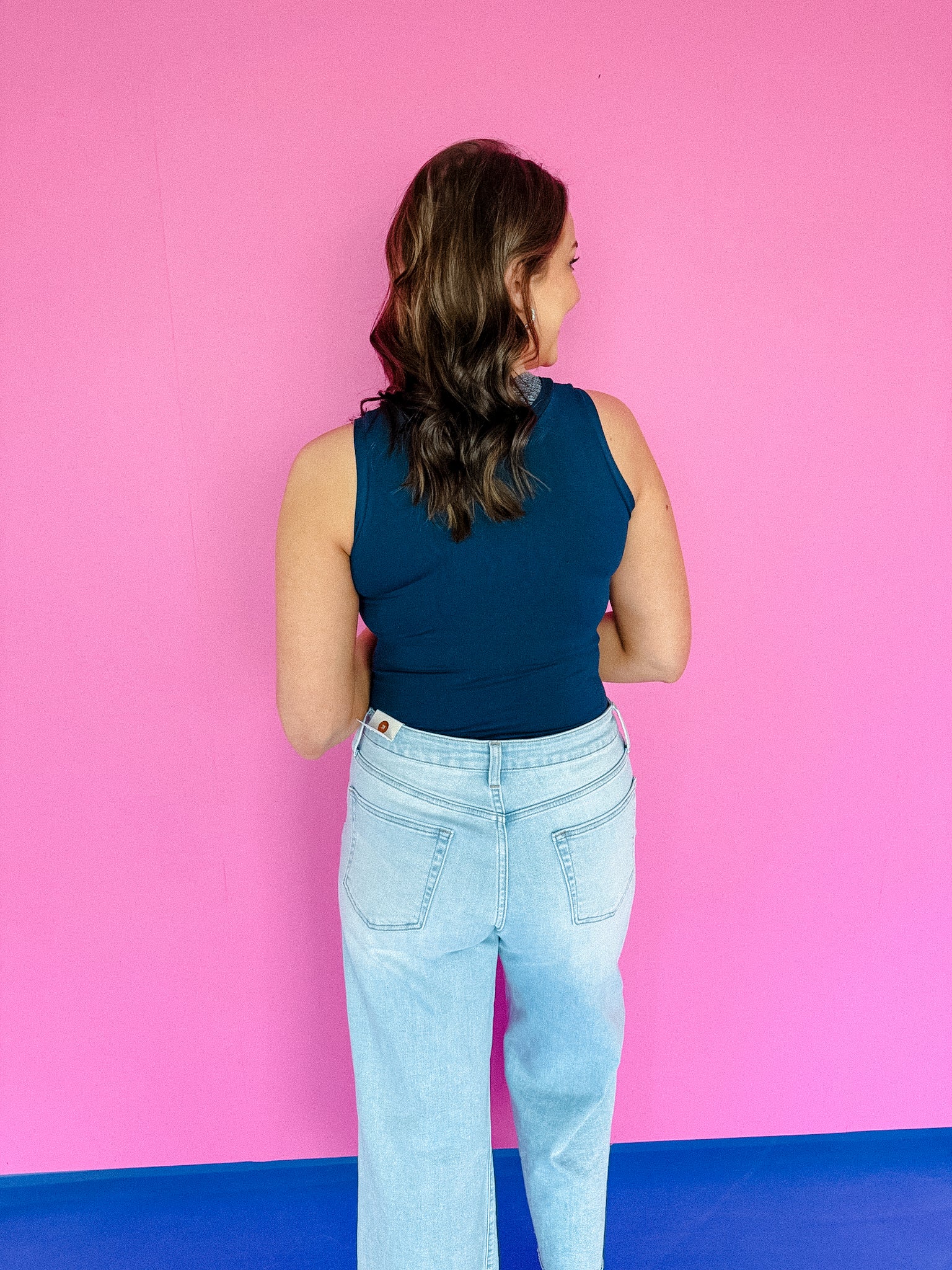 Seize The Day Reversible Tank - Navy