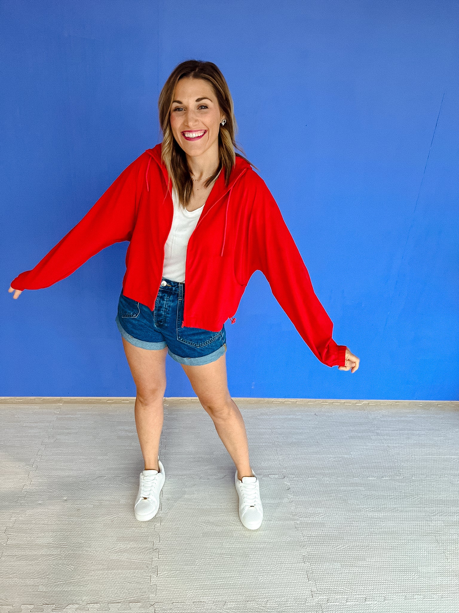 May Jacket - Cool Red