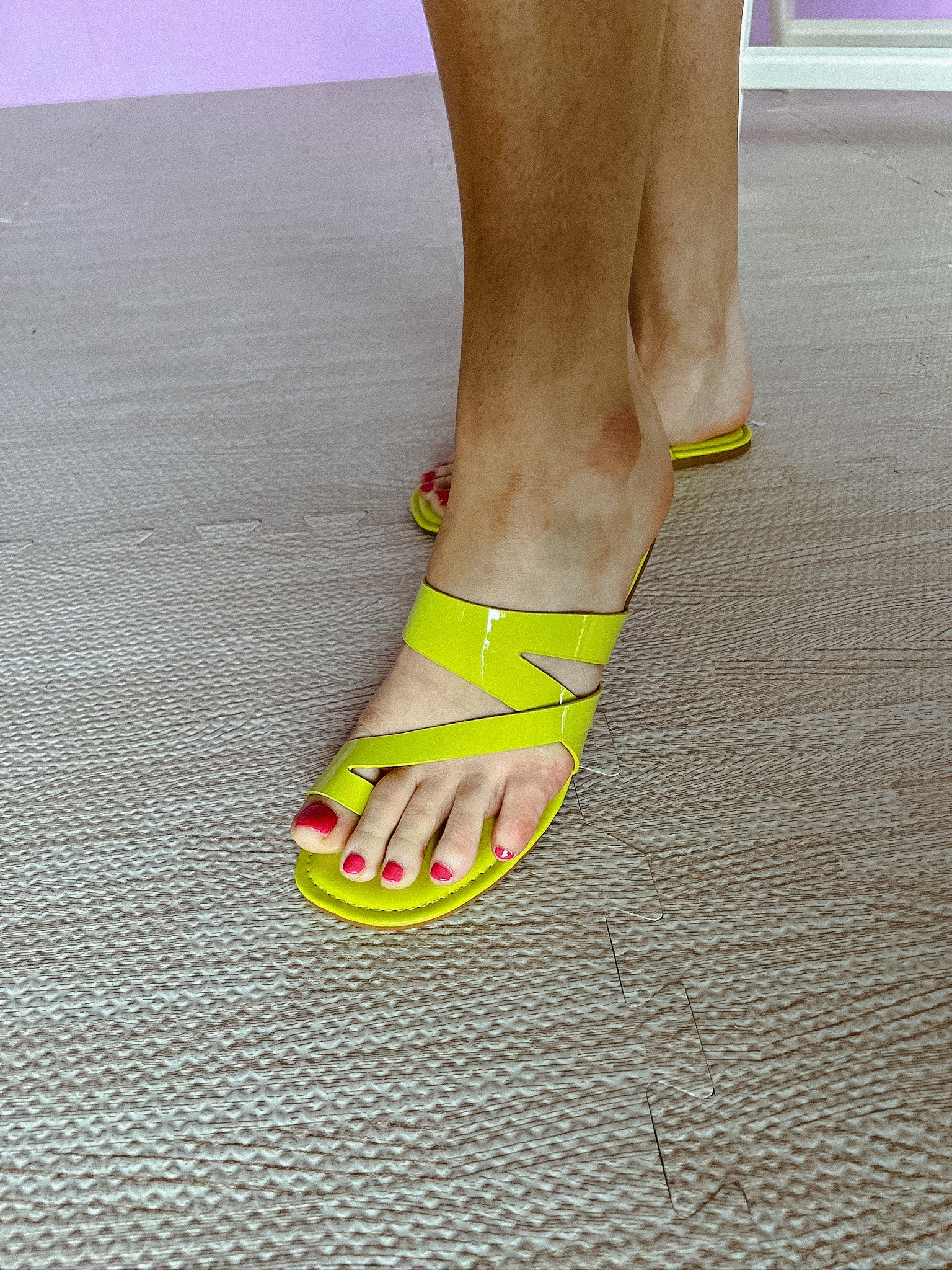 Alina Sandals - Lime