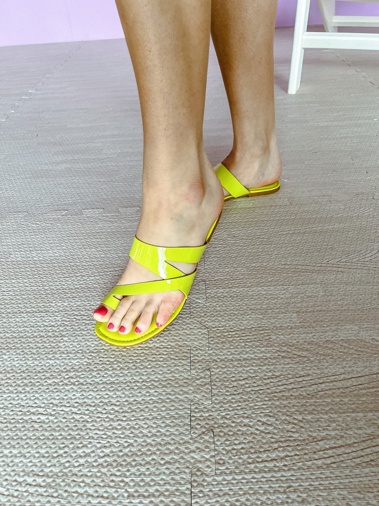 Alina Sandals - Lime