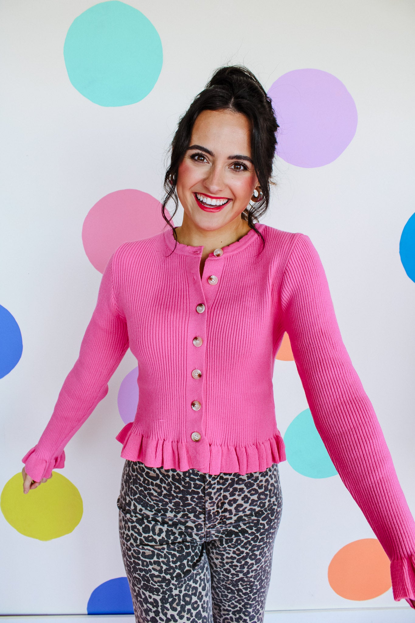 Caitlyn Ribbed Cardigan