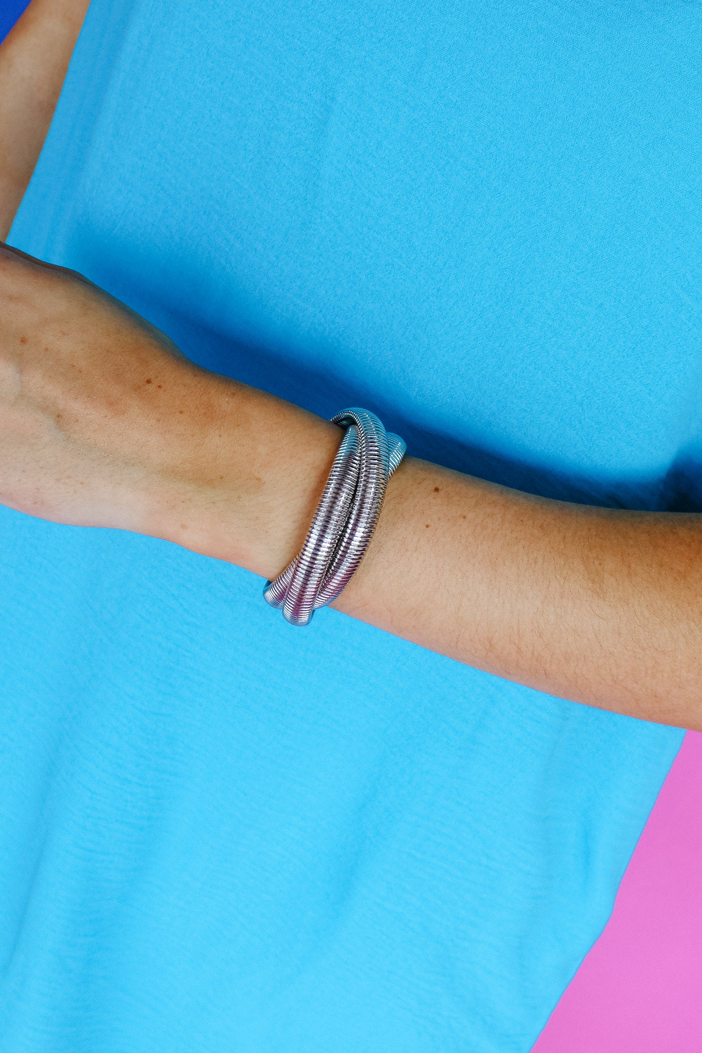 Treasure Chest Triple Stack Bracelet