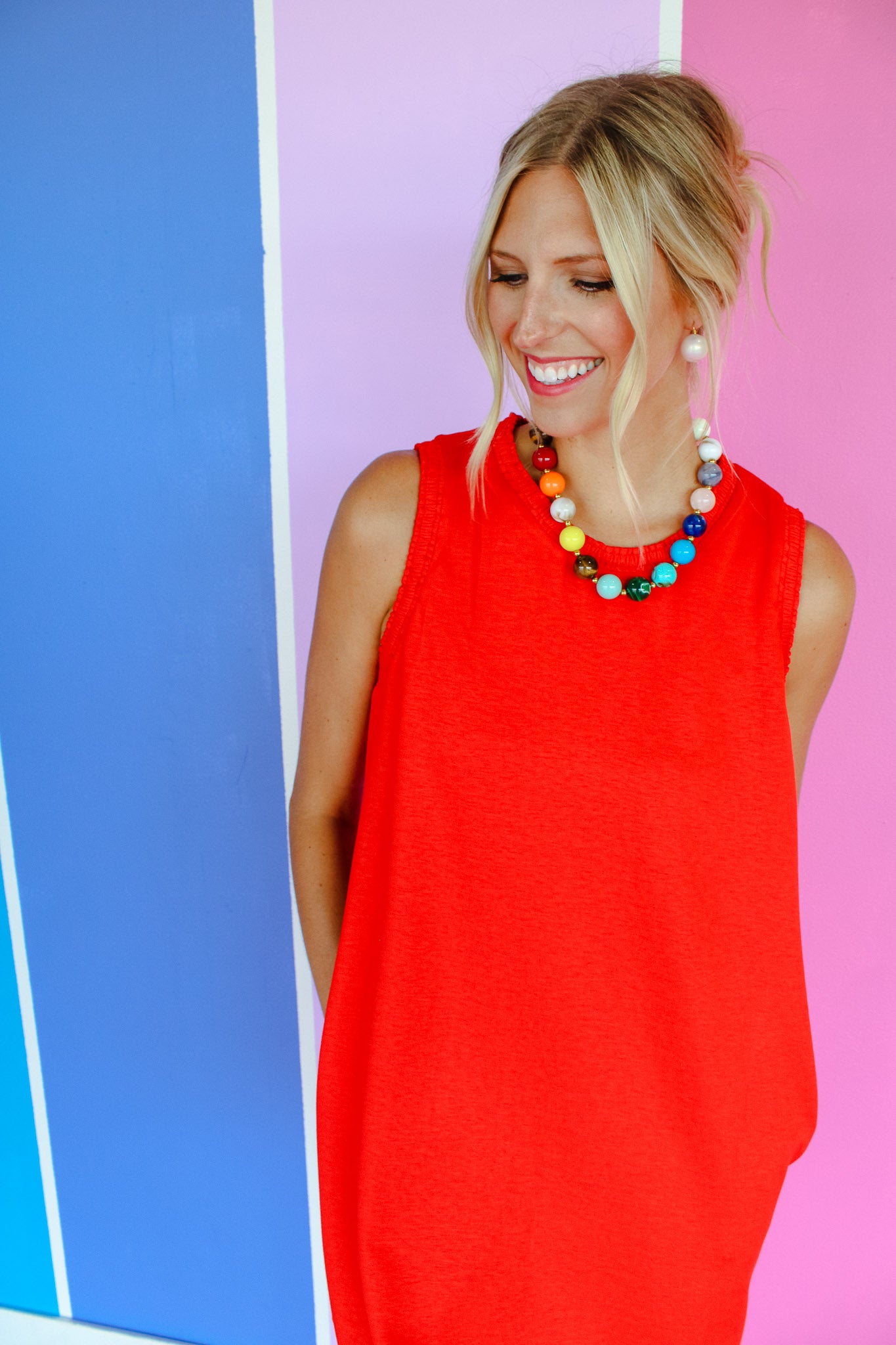 Angelina Shift Mini Dress