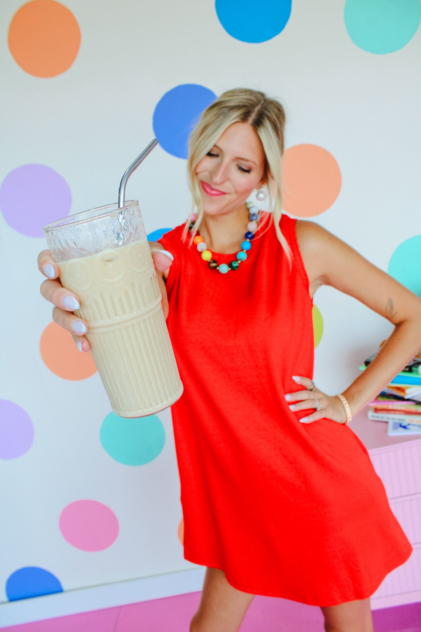 Angelina Shift Mini Dress