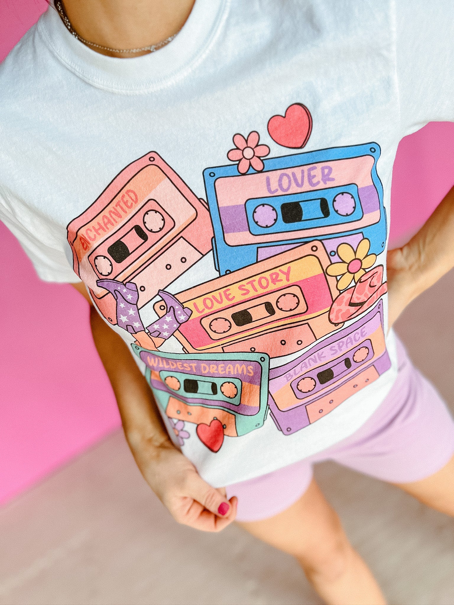 Love Song Graphic Tee - White