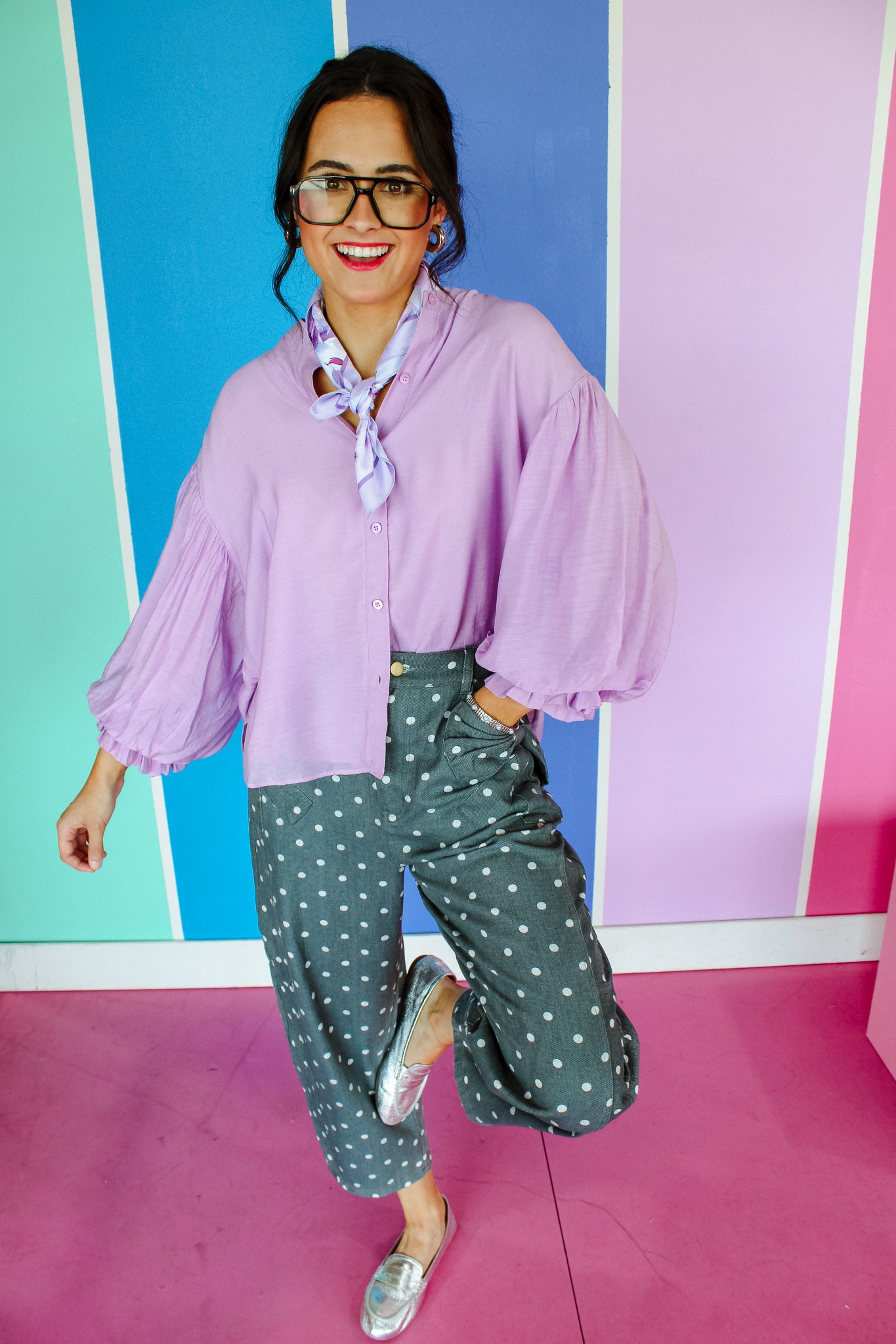 Weekend Vibes Button Up Blouse