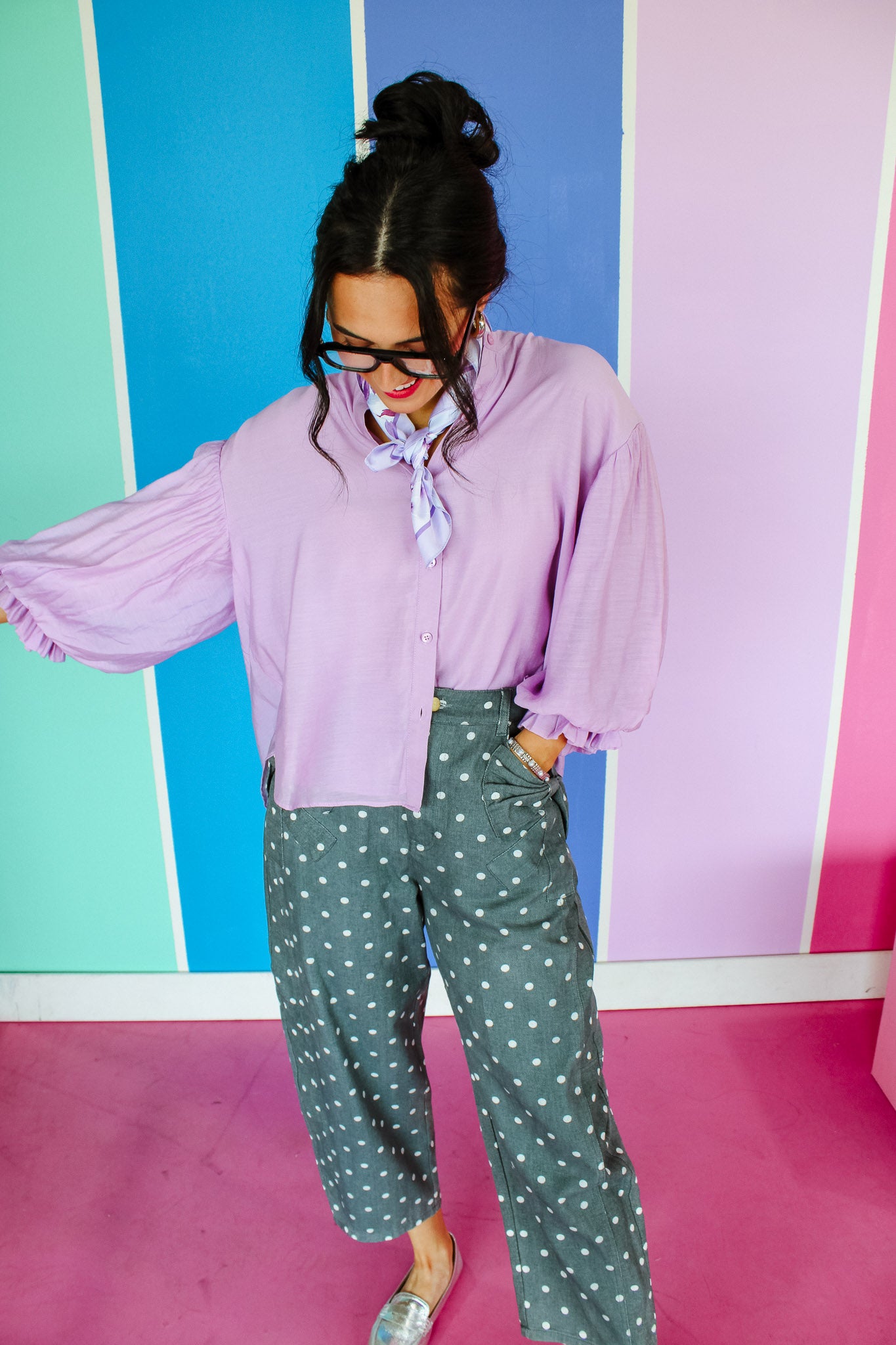 Weekend Vibes Button Up Blouse