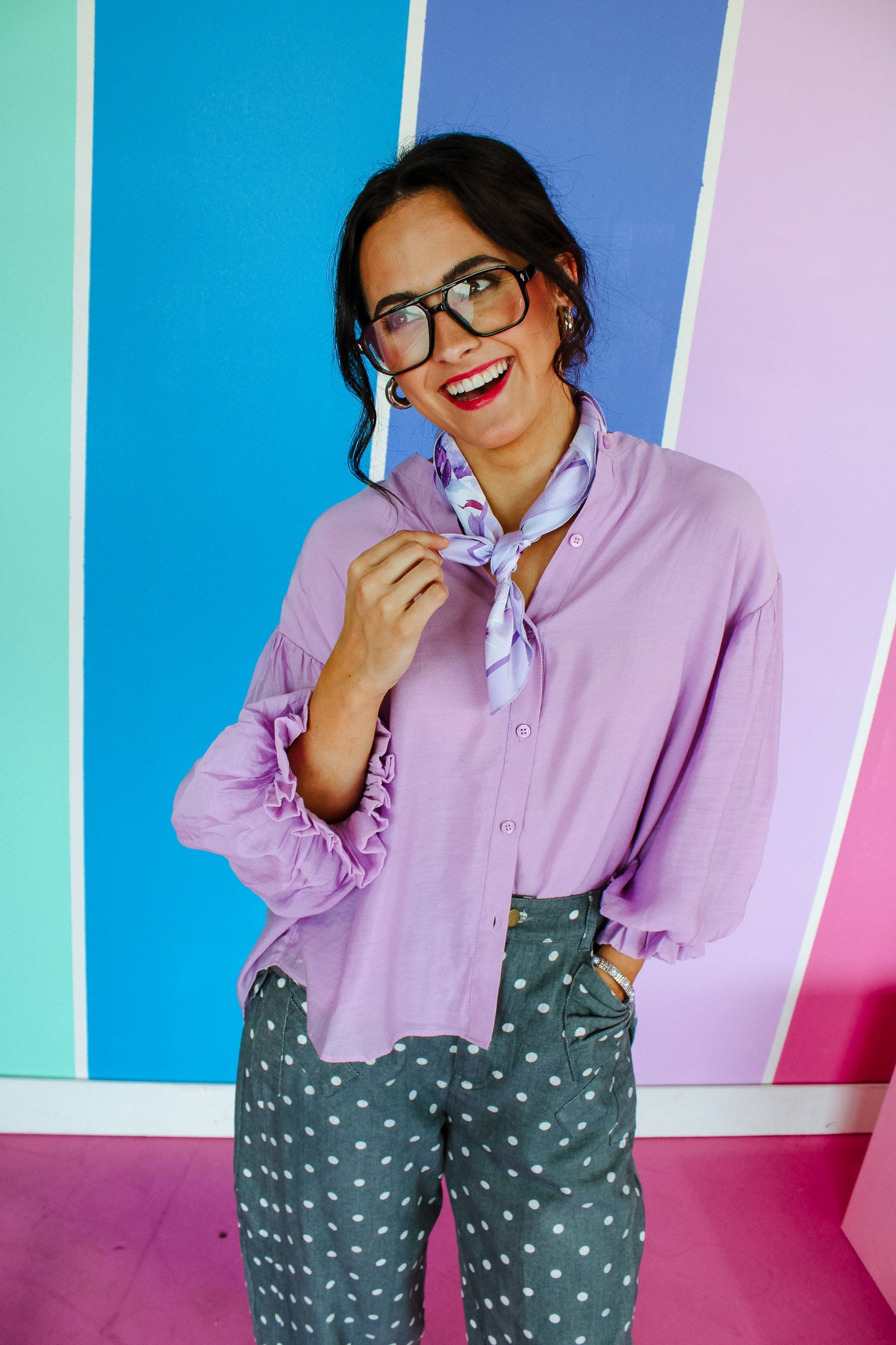 Weekend Vibes Button Up Blouse