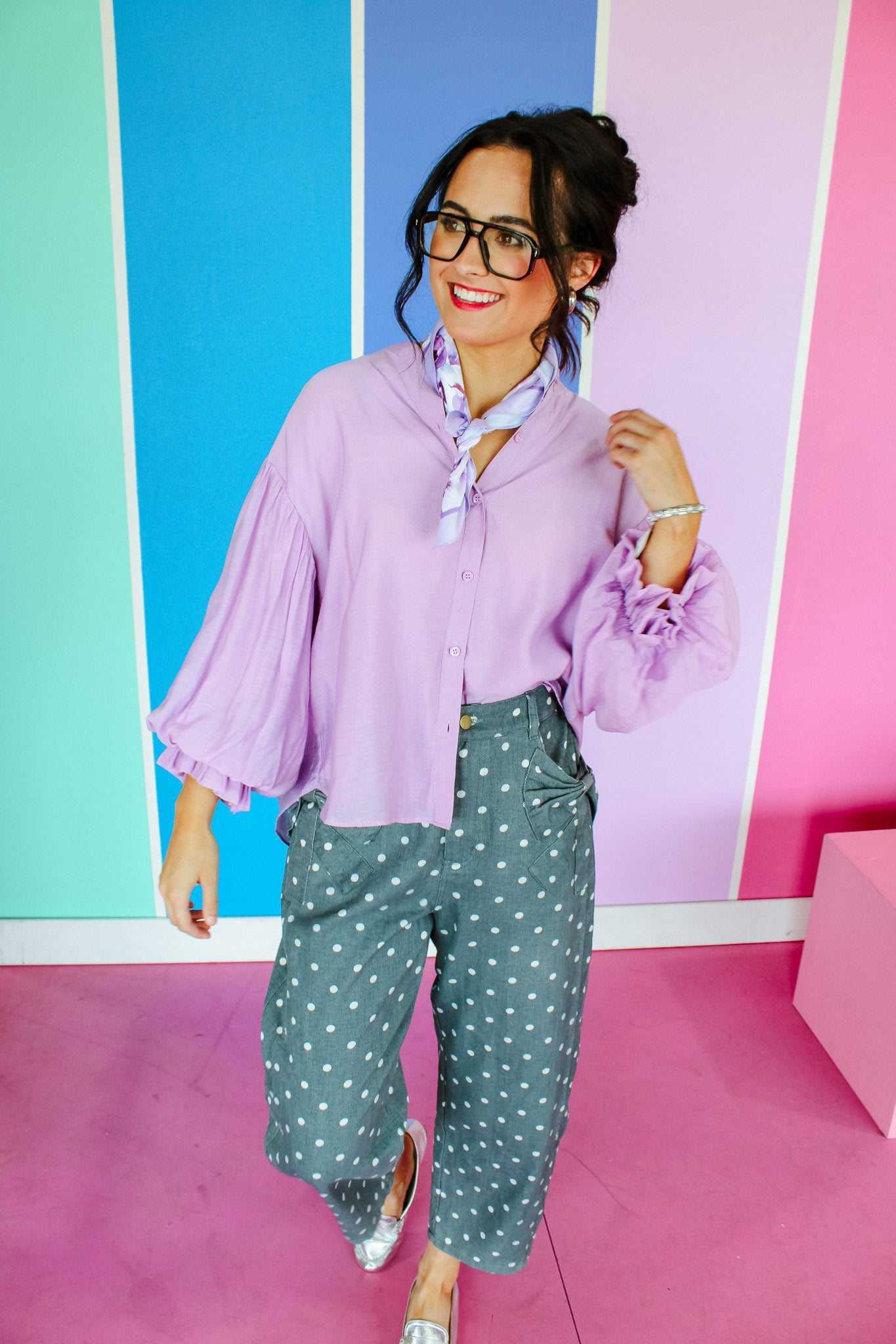 Weekend Vibes Button Up Blouse