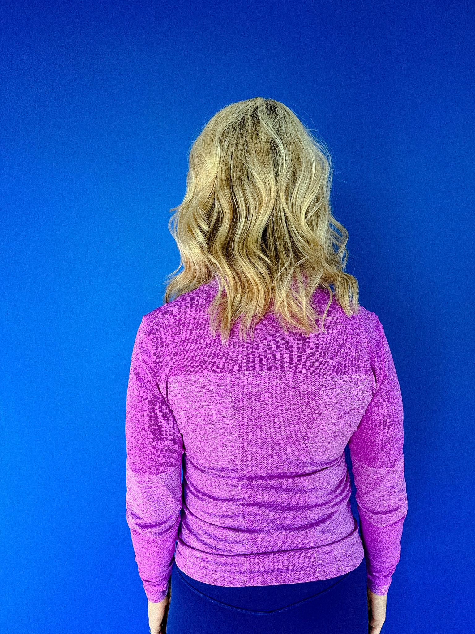 Norah Seamless Active Pullover - Violet