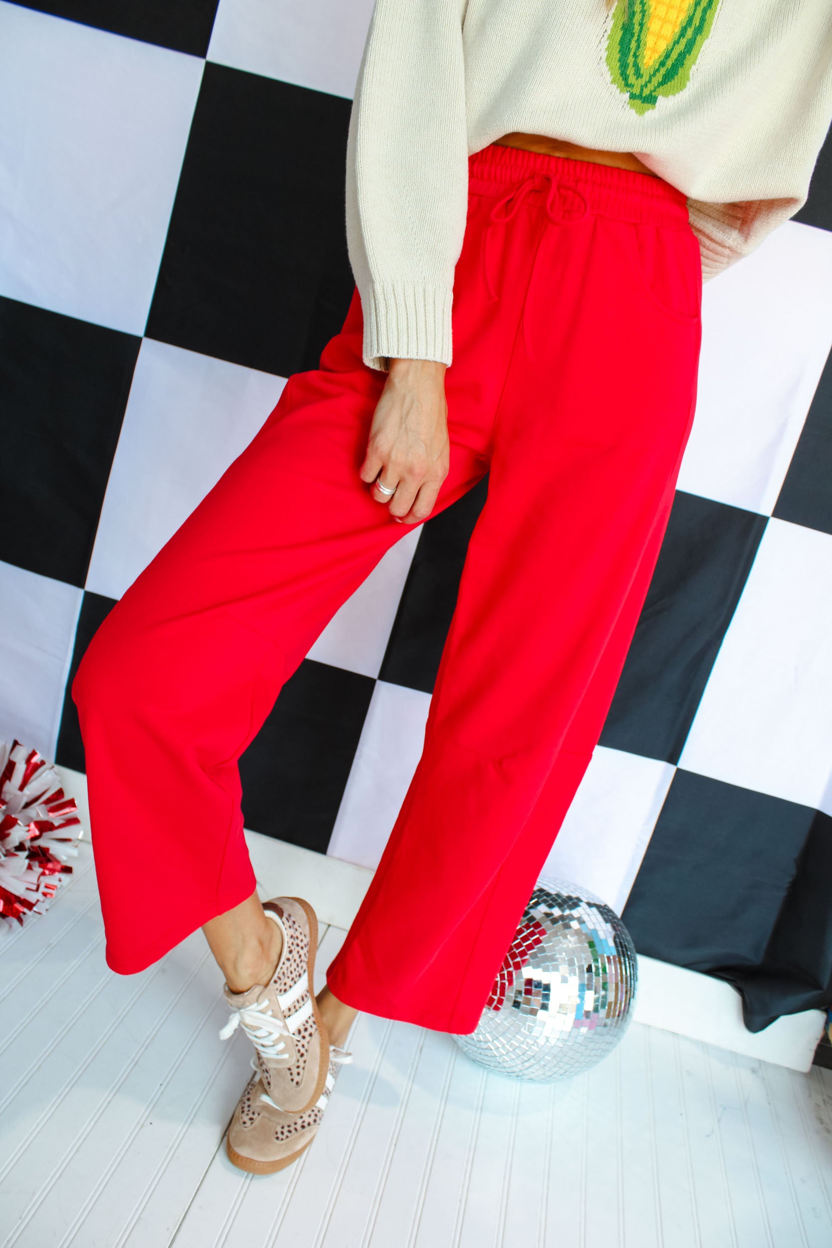 [MyEllement Exclusive] MVP Barrel Sweatpants - True Red