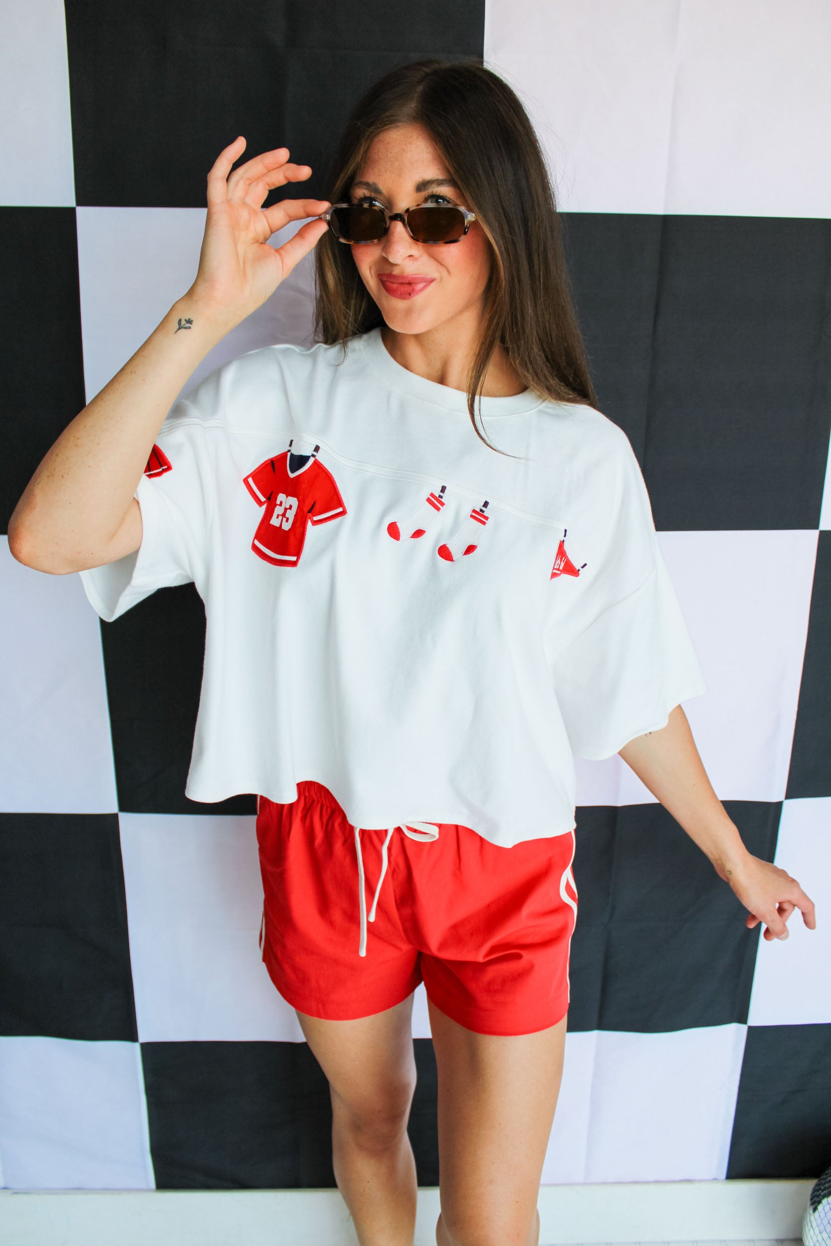 Touchdown Club Graphic Tee - White