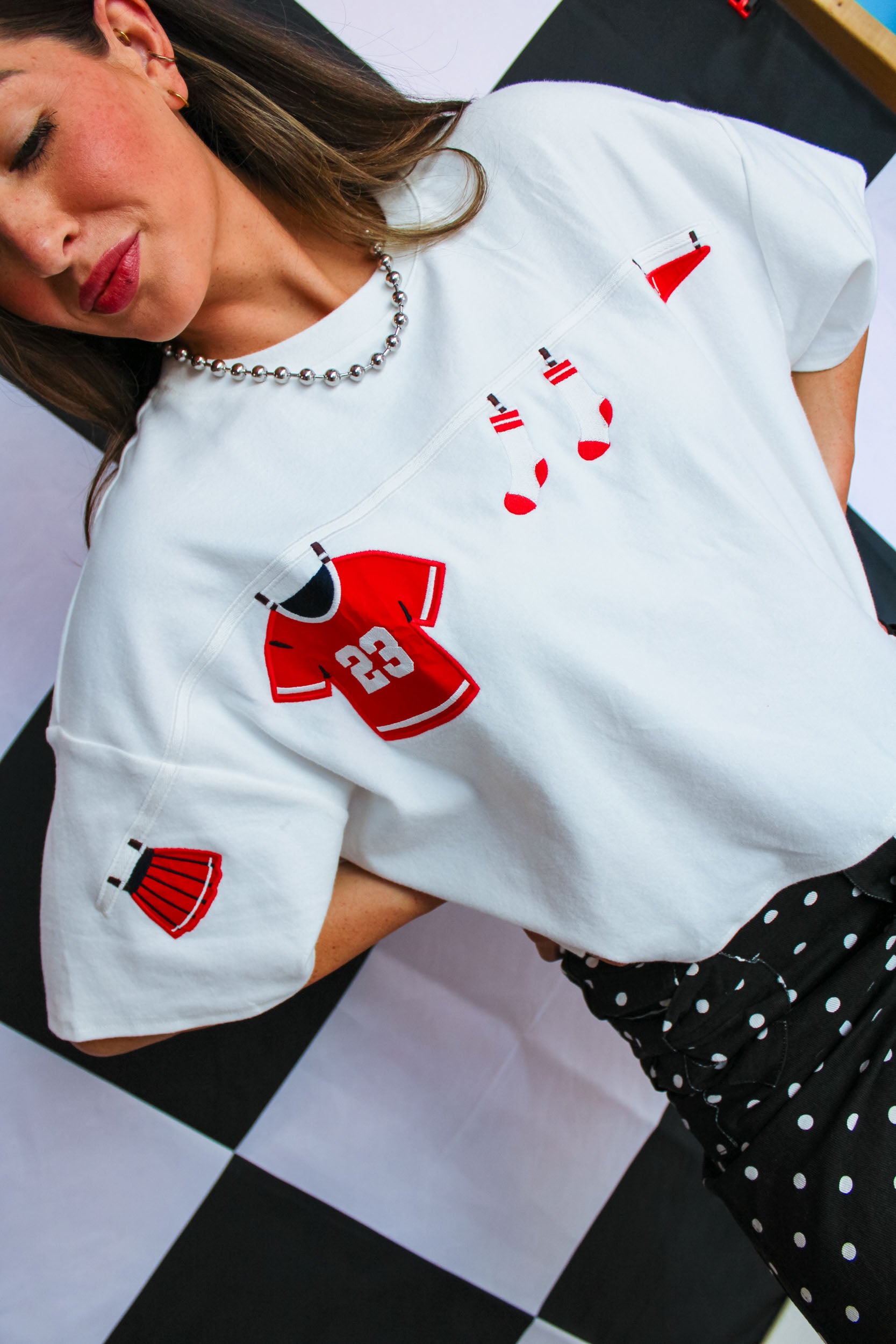 Touchdown Club Graphic Tee - White