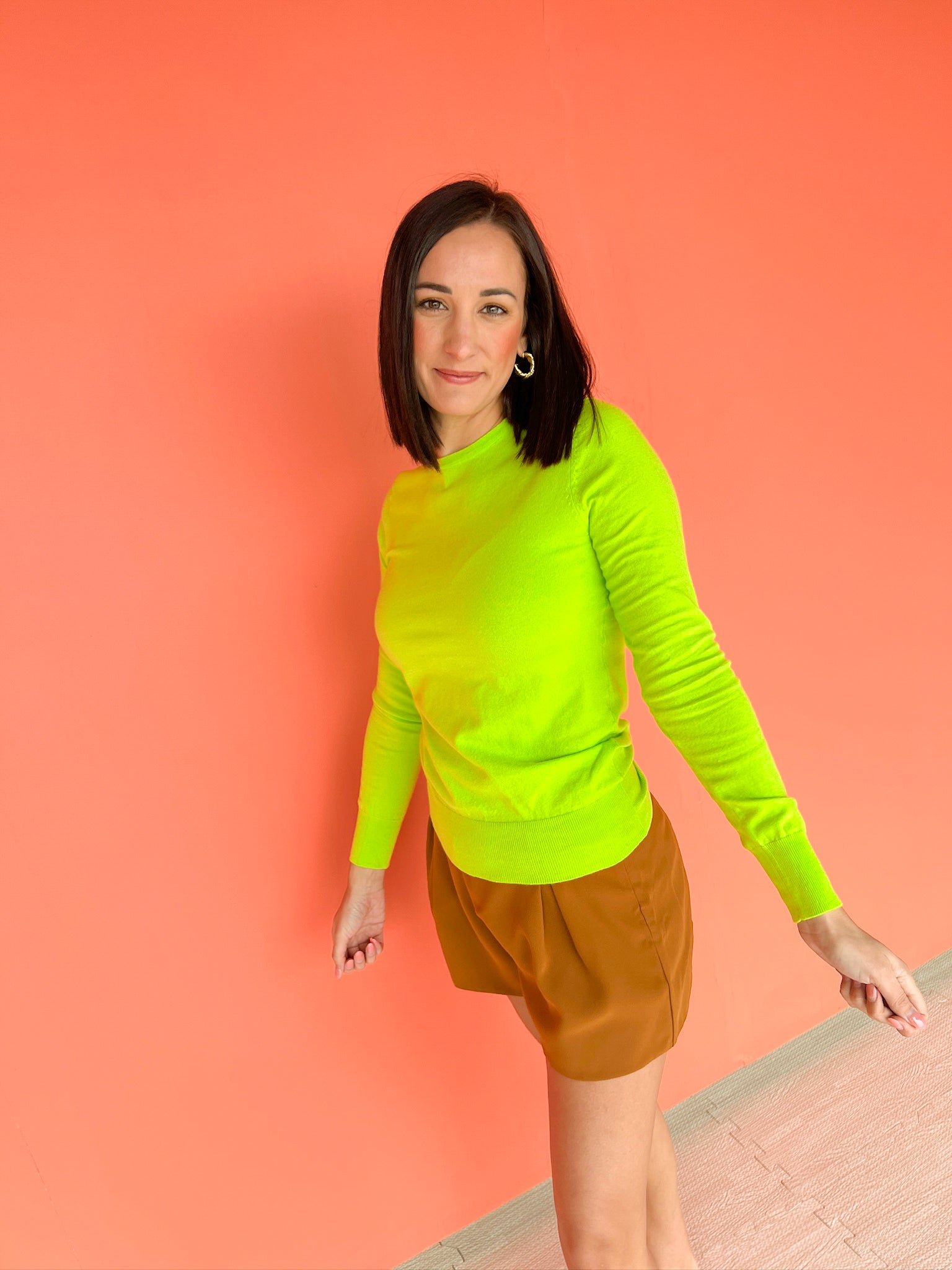 [MyEllement Exclusive] Lydia Sweater - Lime